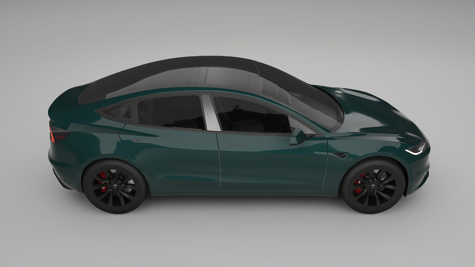 Tesla Model3 Highland TPU Lakbeschermingsfolie | INFERNO Kleurveranderende PPF – Volledig Voorgesneden Kit