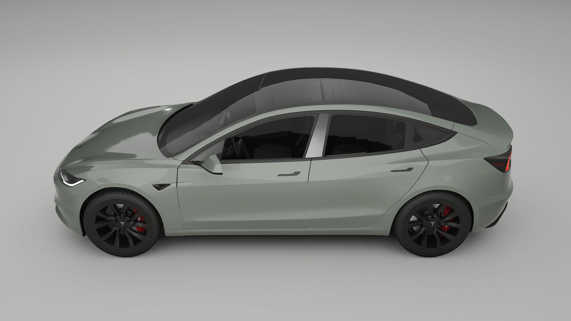 Tesla Model3 Highland TPU Lakbeschermingsfolie | SLATE Kleurveranderende PPF – Volledig Voorgesneden Kit