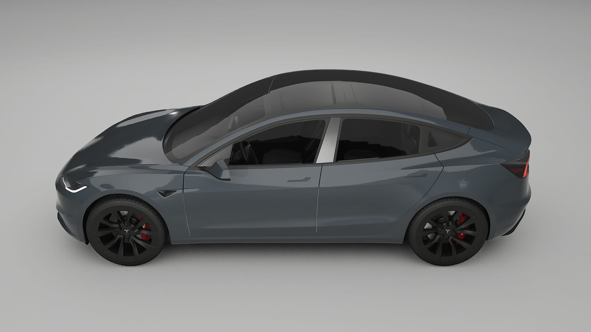 Tesla Model3 Highland TPU Lakbeschermingsfolie | GRANITE Kleurveranderende PPF – Volledig Voorgesneden Kit