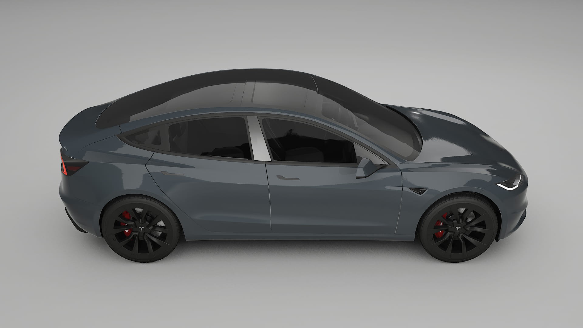 Tesla Model3 Highland TPU Lakbeschermingsfolie | GRANITE Kleurveranderende PPF – Volledig Voorgesneden Kit