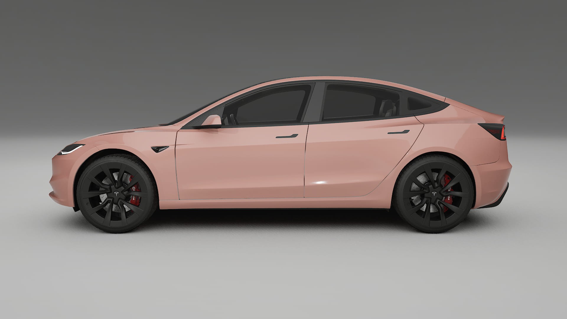Tesla Model3 Highland TPU Lakbeschermingsfolie | BLUSH Kleurveranderende PPF – Volledig Voorgesneden Kit