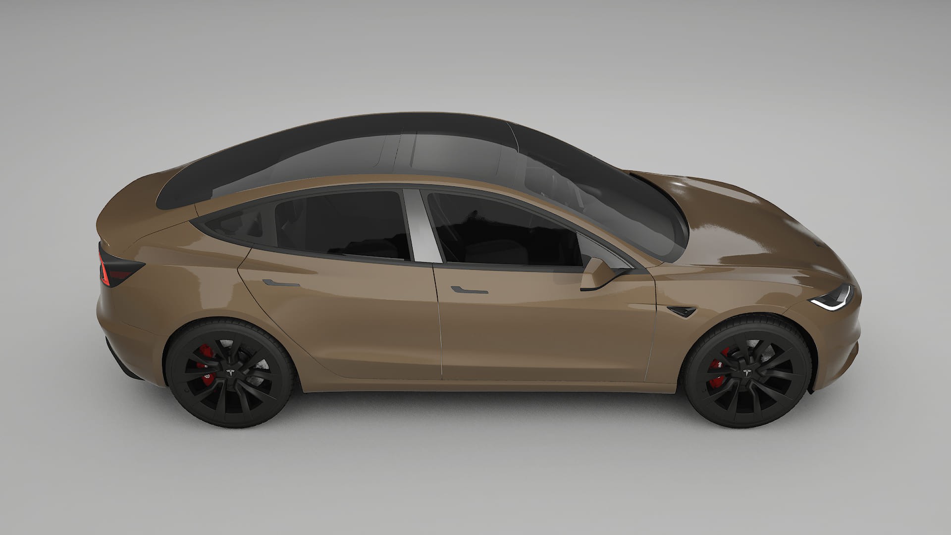 Tesla Model3 Highland TPU Lakbeschermingsfolie | SAHARA Kleurveranderende PPF – Volledig Voorgesneden Kit