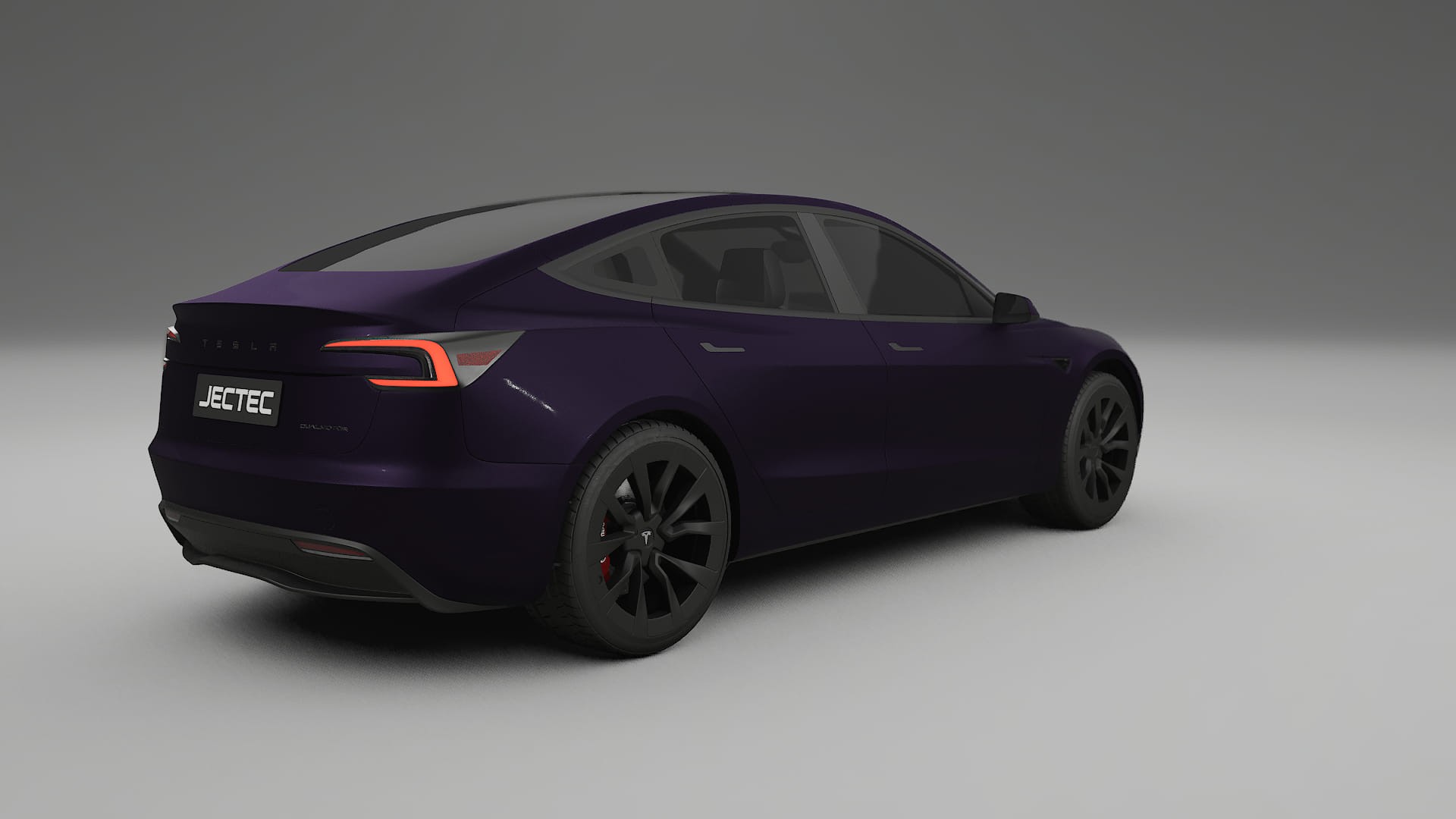 Tesla Model3 Highland TPU Lakbeschermingsfolie | VIOLET Kleurveranderende PPF – Volledig Voorgesneden Kit