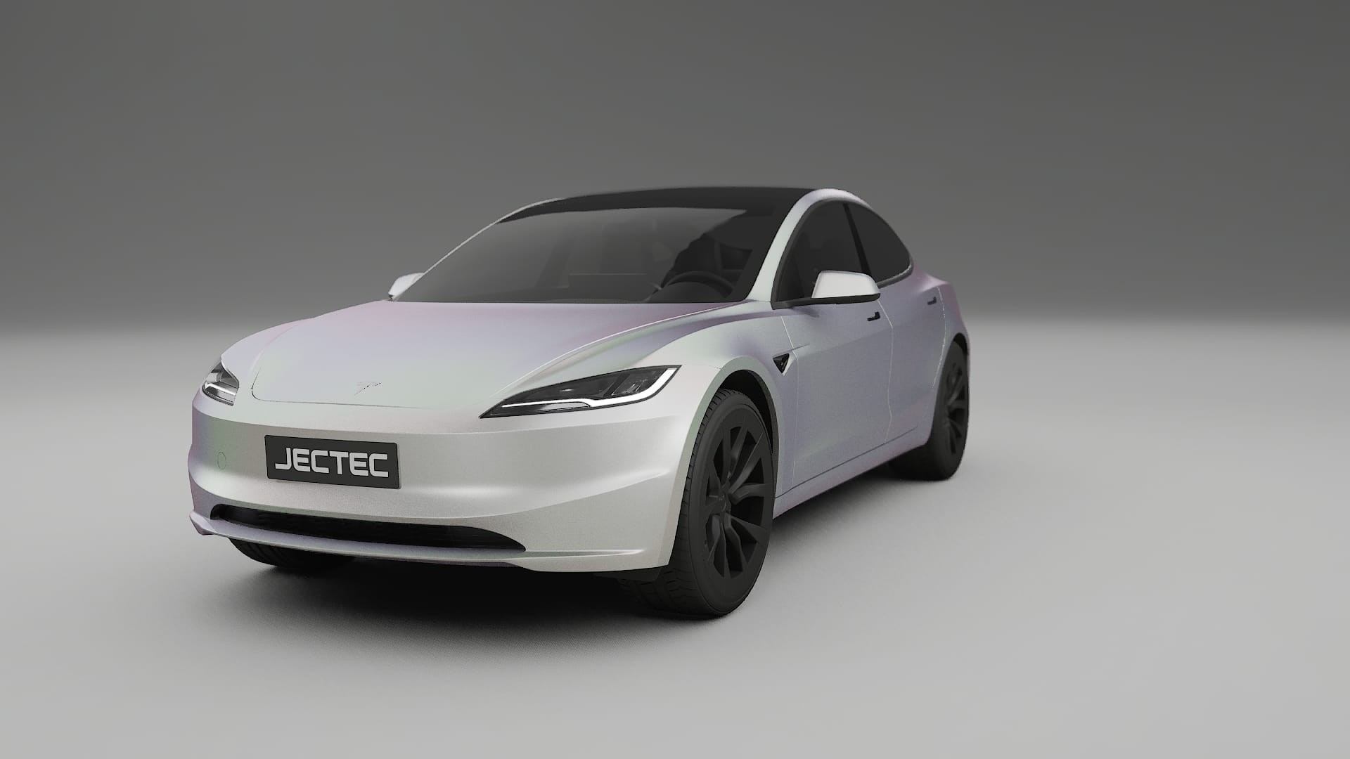 Tesla Model3 Highland TPU Lakbeschermingsfolie | NEBULA Kleurveranderende PPF – Volledig Voorgesneden Kit