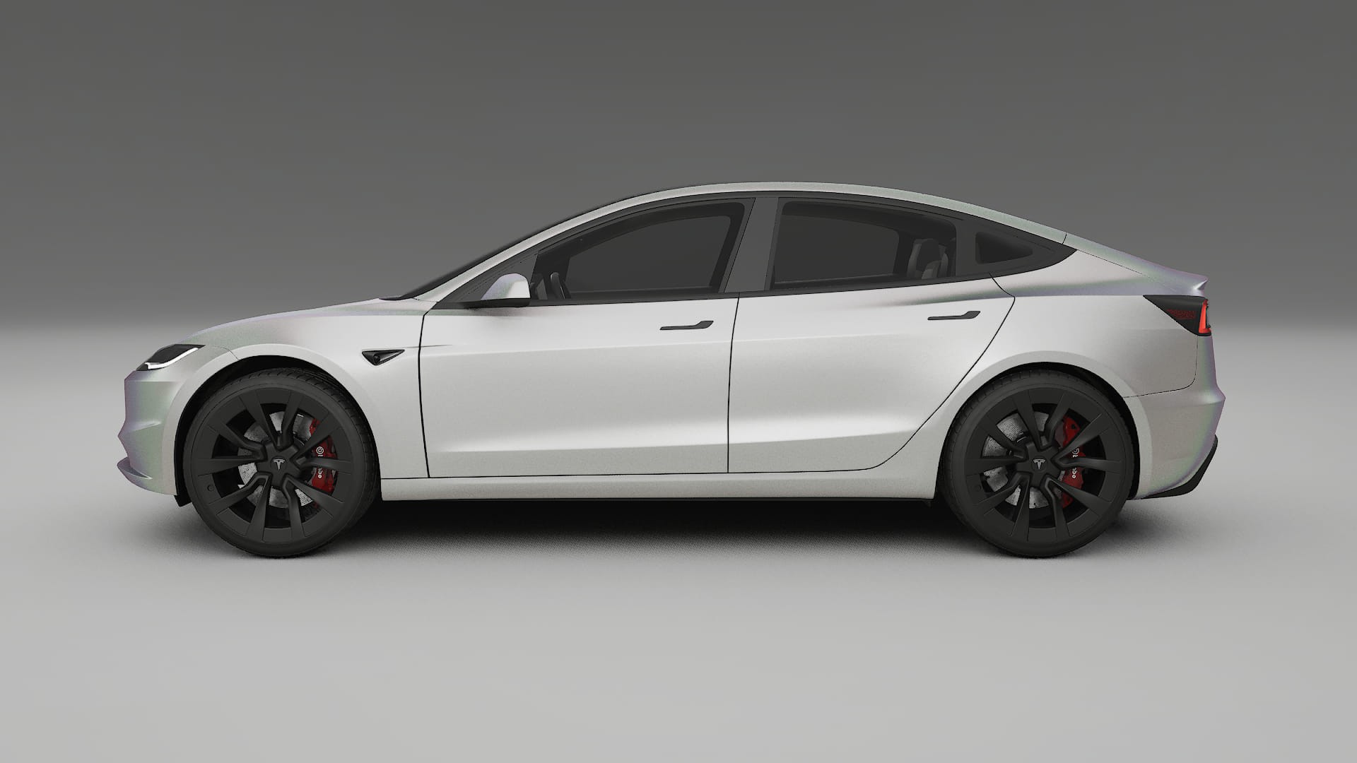 Tesla Model3 Highland TPU Lakbeschermingsfolie | NEBULA Kleurveranderende PPF – Volledig Voorgesneden Kit