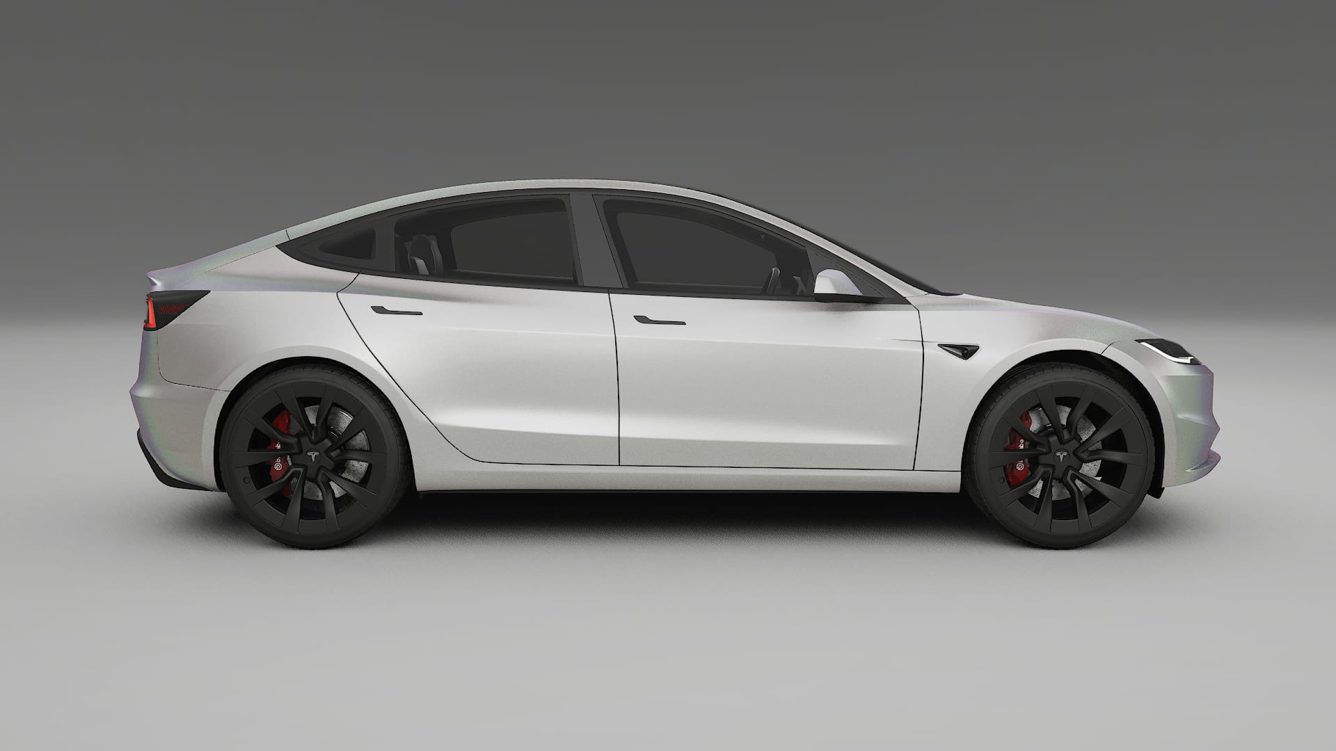 Tesla Model3 Highland TPU Lakbeschermingsfolie | NEBULA Kleurveranderende PPF – Volledig Voorgesneden Kit