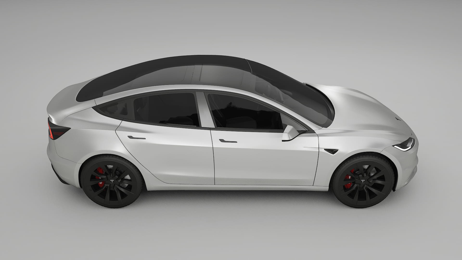 Tesla Model3 Highland TPU Lakbeschermingsfolie | OPAL Kleurveranderende PPF – Volledig Voorgesneden Kit