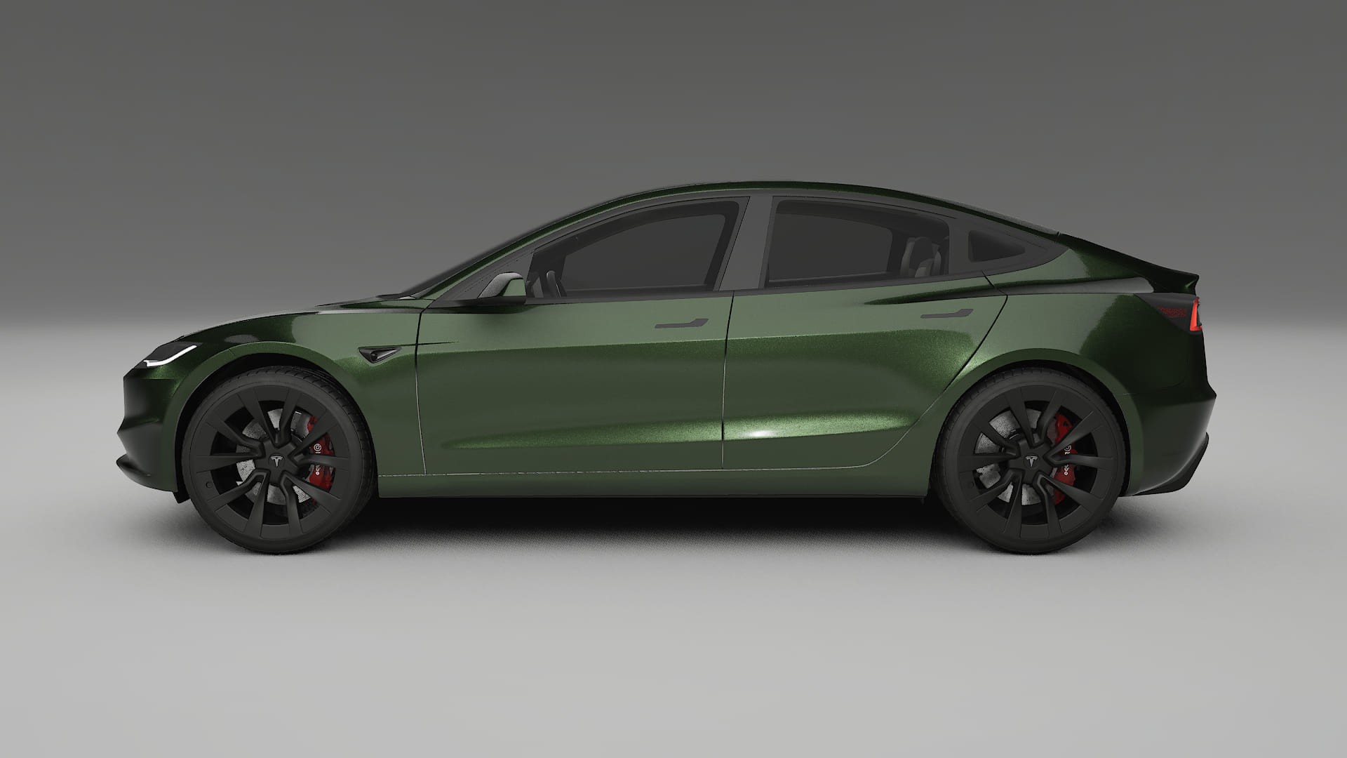 Tesla Model3 Highland TPU Lakbeschermingsfolie | LAGOON Kleurveranderende PPF – Volledig Voorgesneden Kit