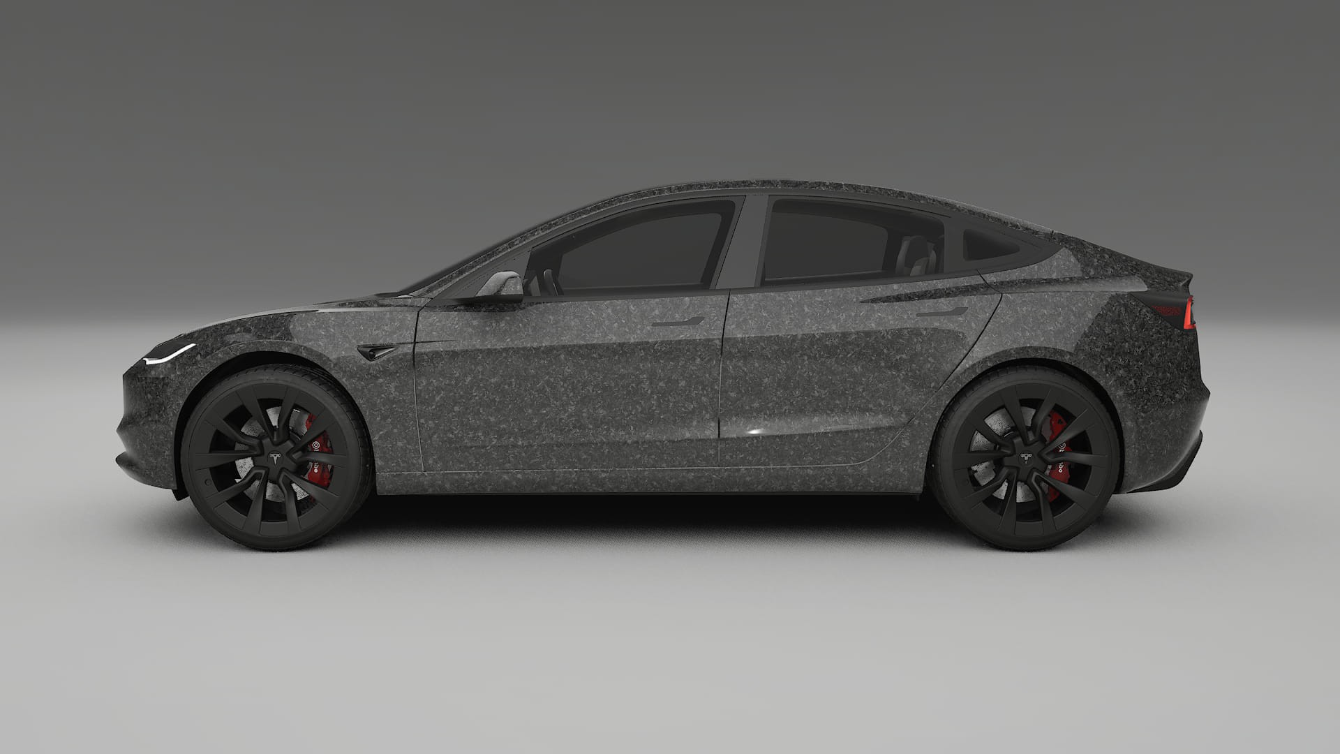 Tesla Model3 Highland TPU Lakbeschermingsfolie | FORGED S Kleurveranderende PPF – Volledig Voorgesneden Kit