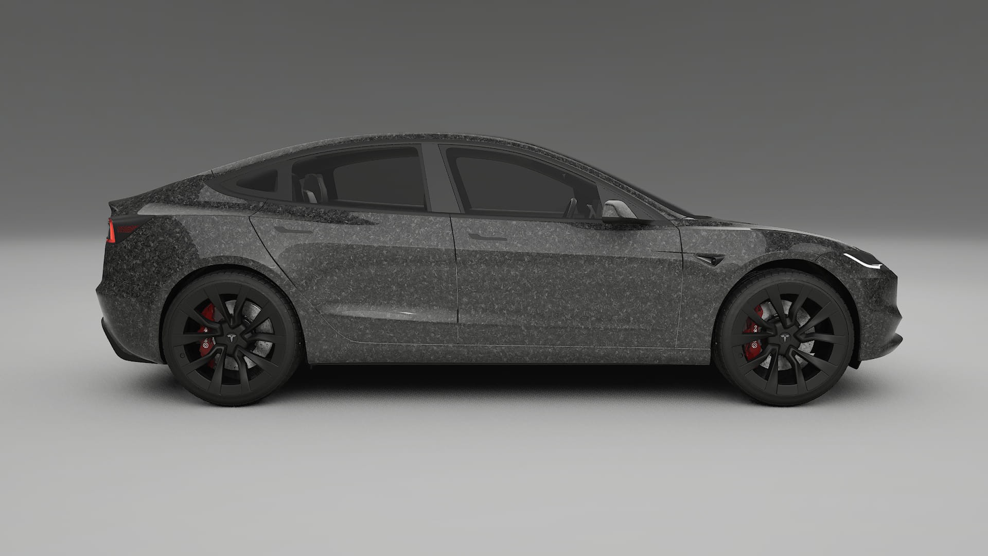 Tesla Model3 Highland TPU Lakbeschermingsfolie | FORGED S Kleurveranderende PPF – Volledig Voorgesneden Kit