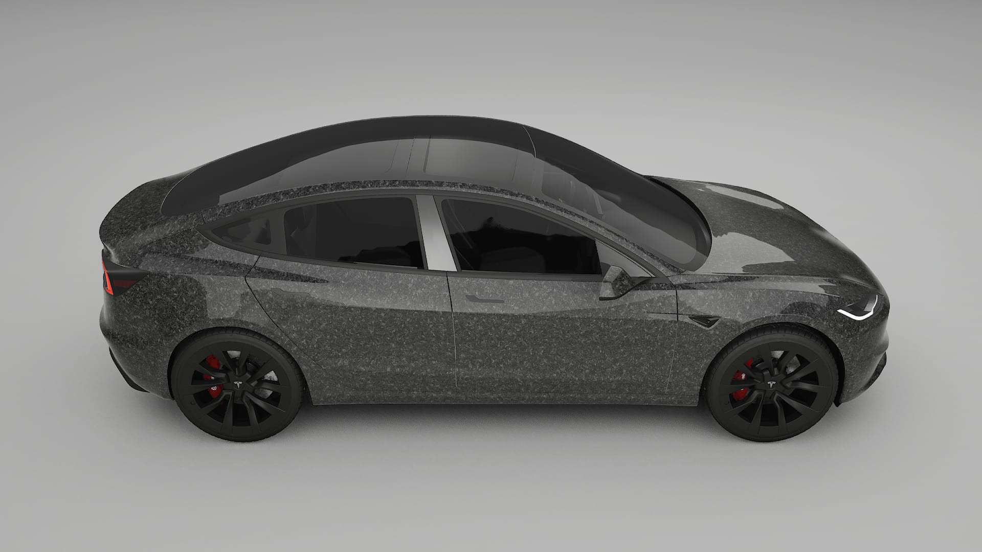Tesla Model3 Highland TPU Lakbeschermingsfolie | FORGED S Kleurveranderende PPF – Volledig Voorgesneden Kit