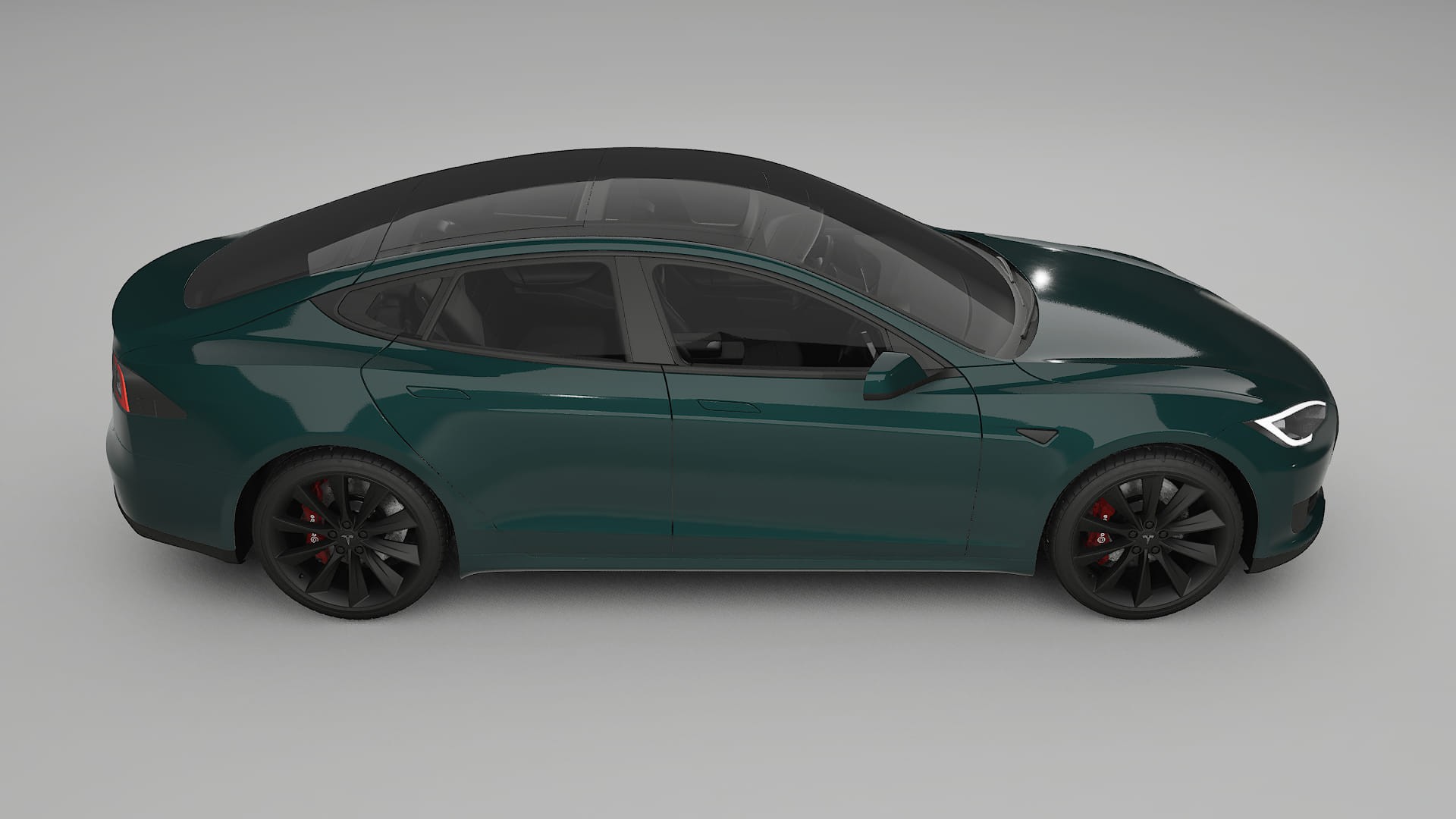 Tesla Model S TPU Lakbeschermingsfolie | INFERNO Kleurveranderende PPF – Volledig Voorgesneden Kit