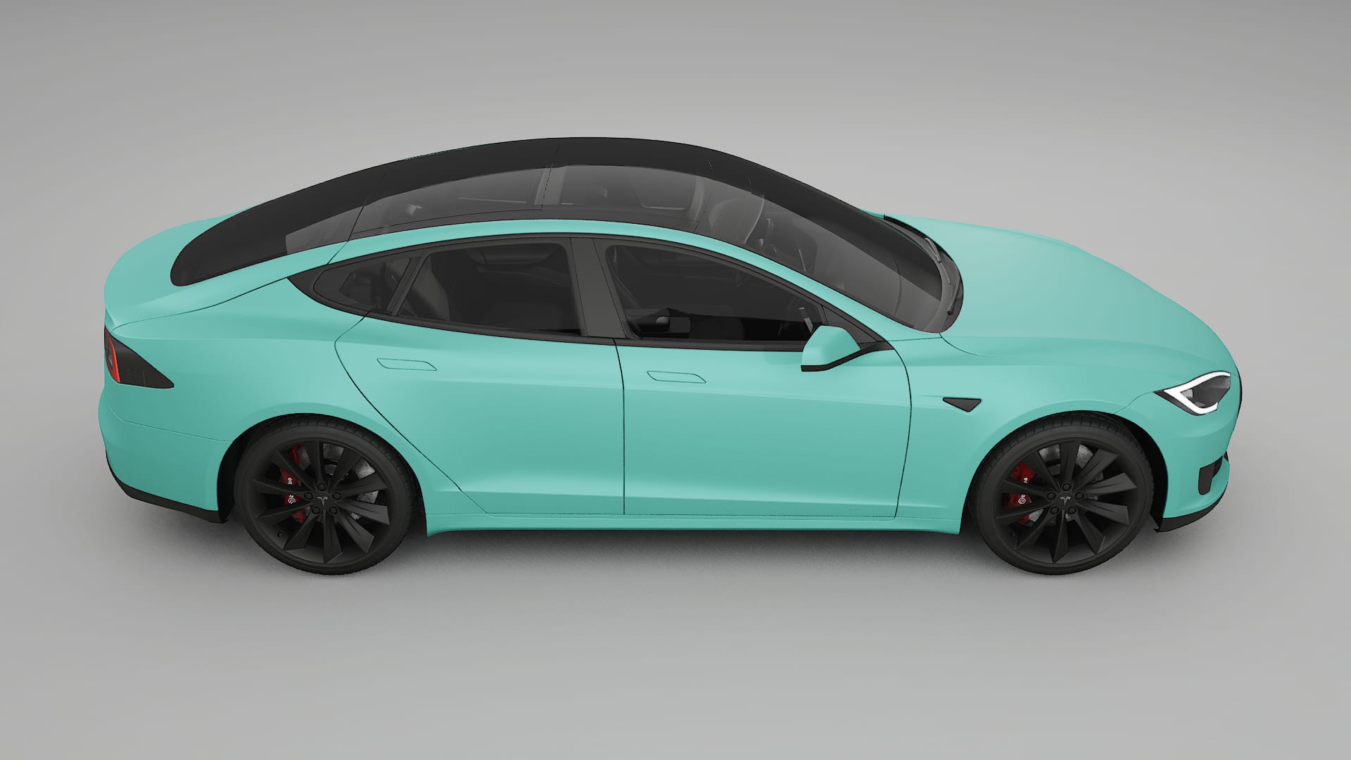 Tesla Model S TPU Lakbeschermingsfolie | FROST Kleurveranderende PPF – Volledig Voorgesneden Kit