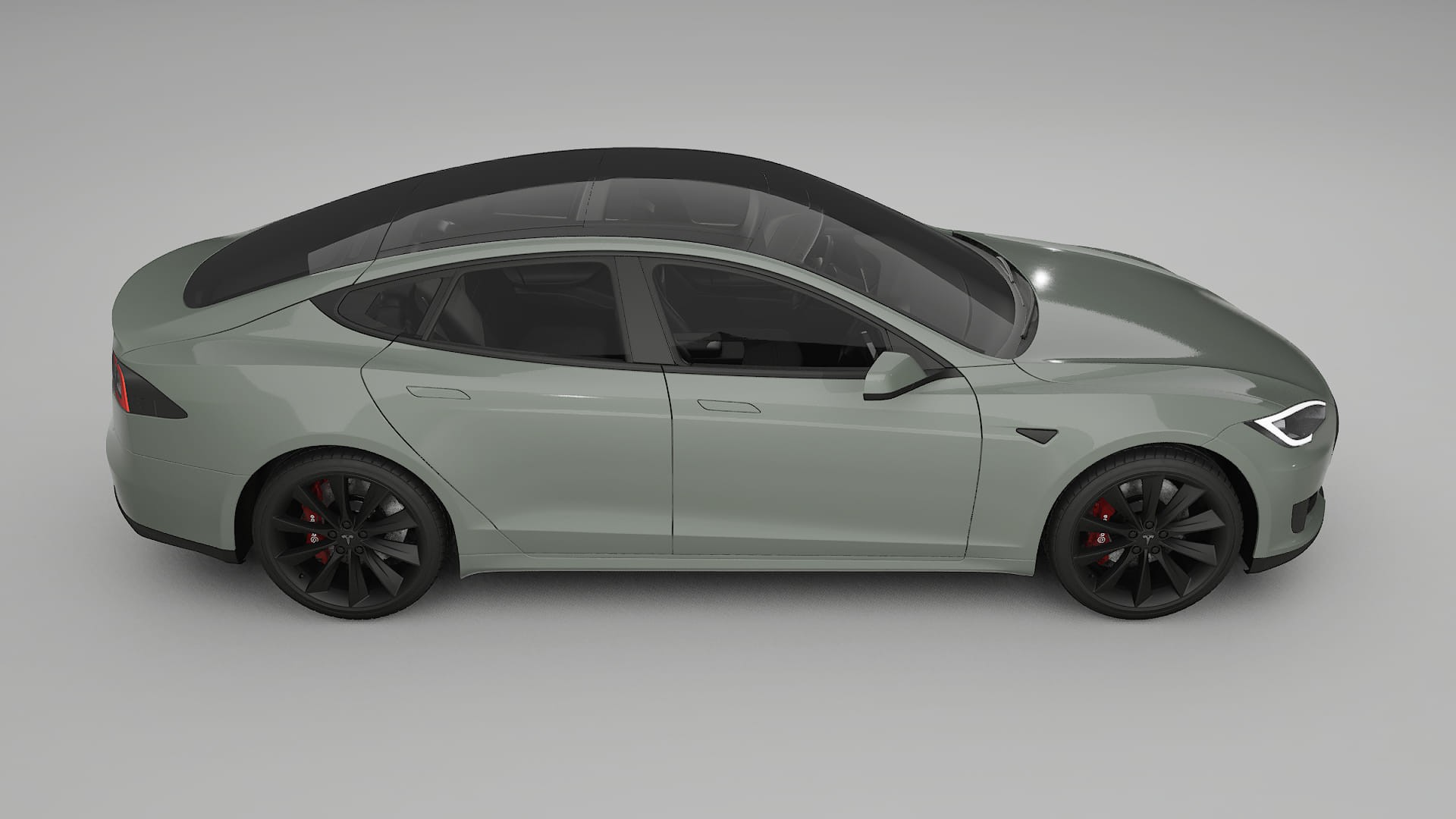 Tesla Model S TPU Lakbeschermingsfolie | SLATE Kleurveranderende PPF – Volledig Voorgesneden Kit