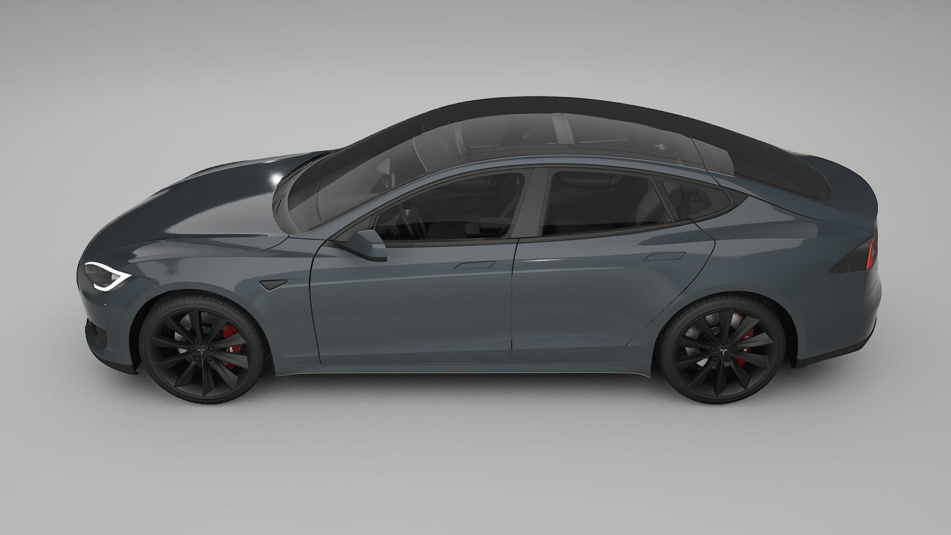 Tesla Model S TPU Lakbeschermingsfolie | GRANITE Kleurveranderende PPF – Volledig Voorgesneden Kit