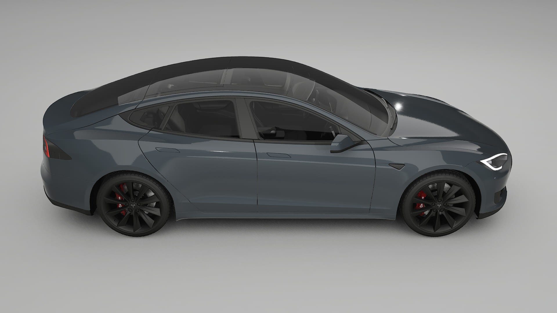 Tesla Model S TPU Lakbeschermingsfolie | GRANITE Kleurveranderende PPF – Volledig Voorgesneden Kit