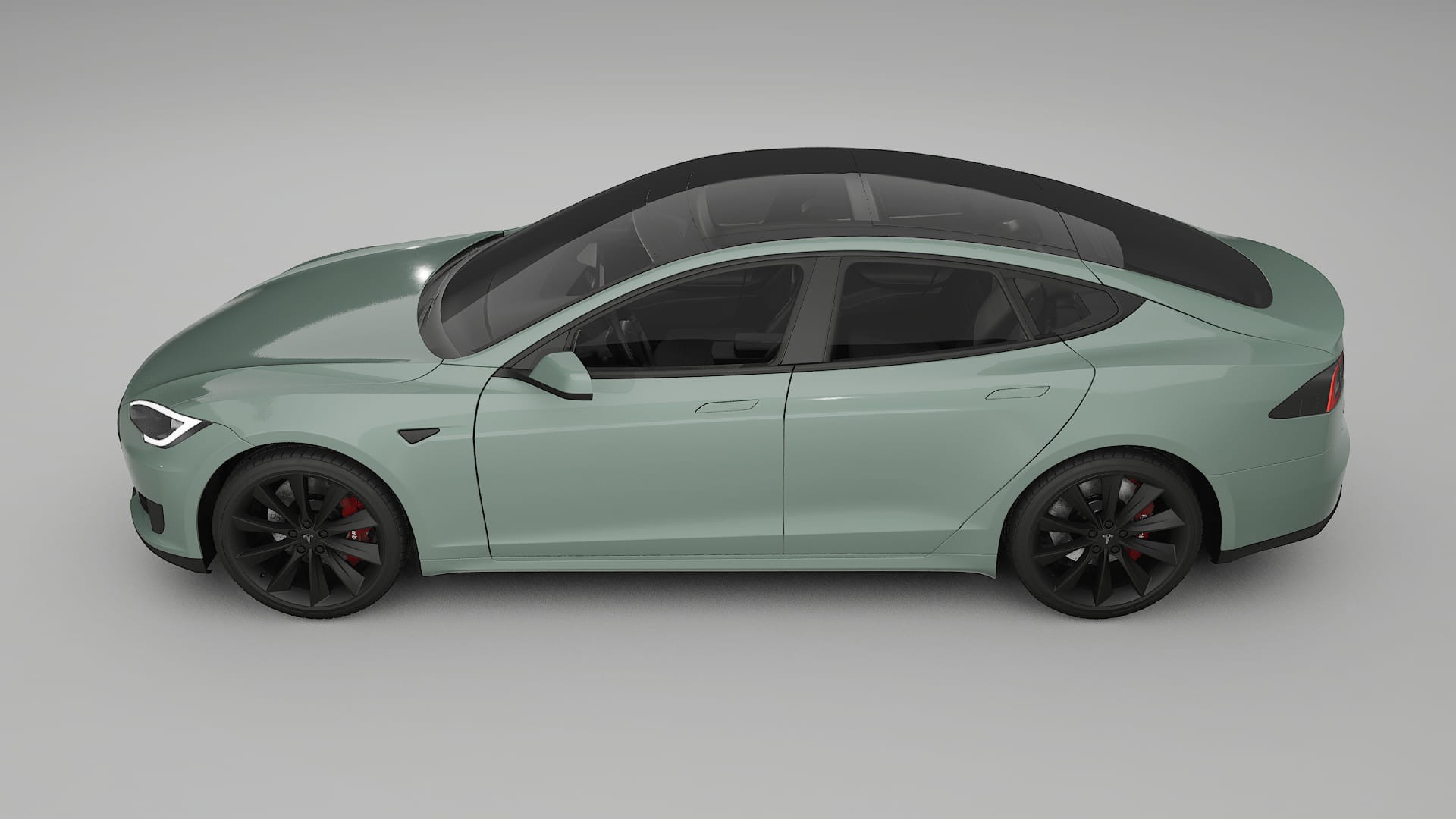 Tesla Model S TPU Lakbeschermingsfolie | CINDER Kleurveranderende PPF – Volledig Voorgesneden Kit