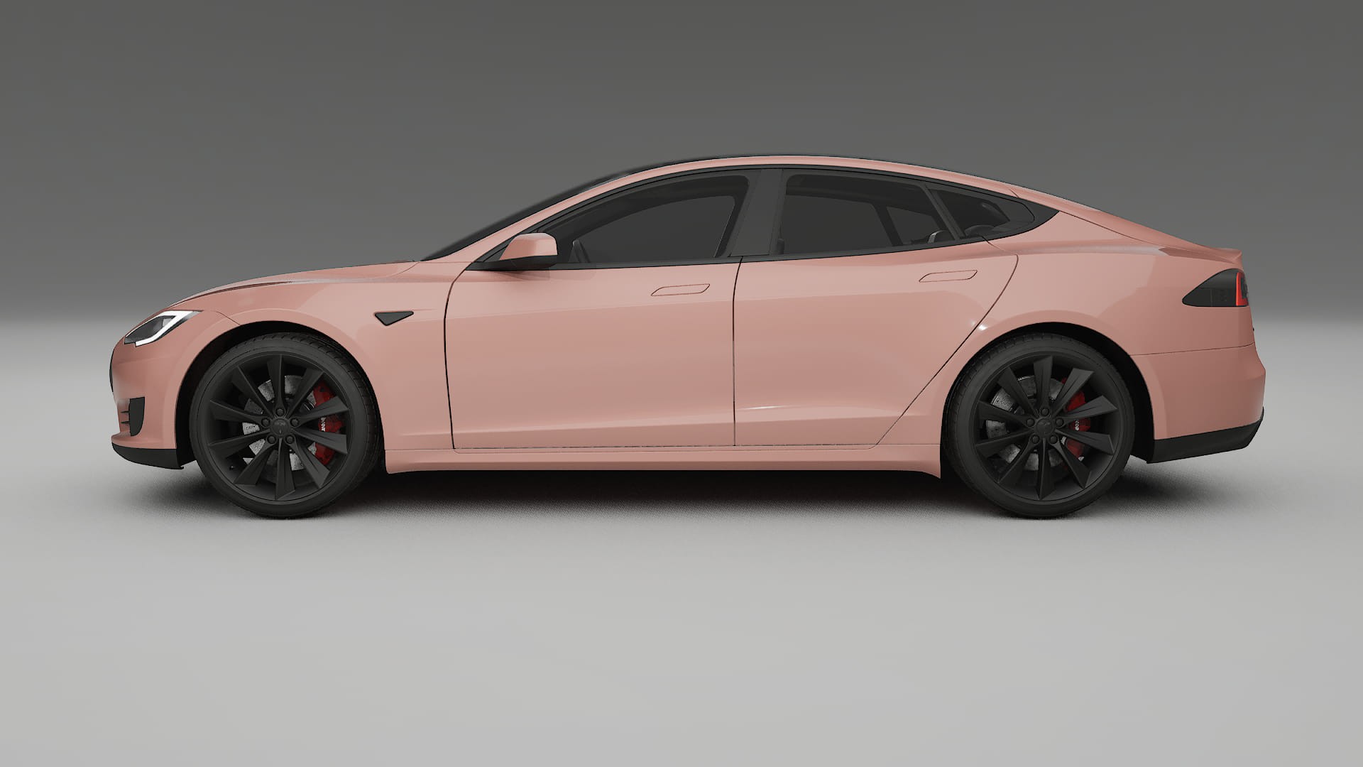 Tesla Model S TPU Lakbeschermingsfolie | BLUSH Kleurveranderende PPF – Volledig Voorgesneden Kit