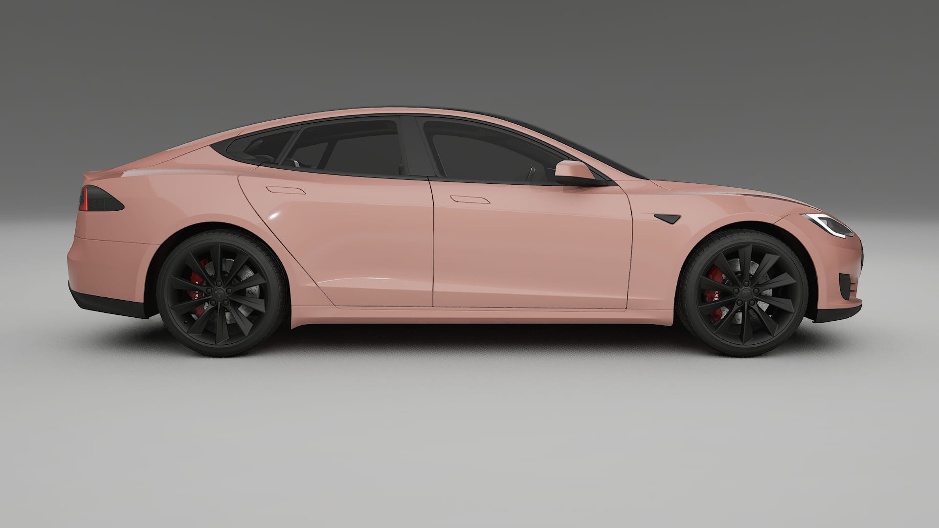 Tesla Model S TPU Lakbeschermingsfolie | BLUSH Kleurveranderende PPF – Volledig Voorgesneden Kit