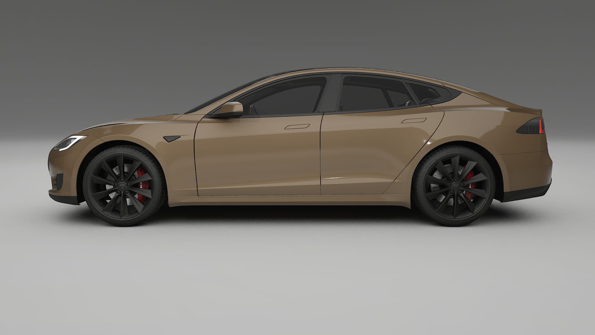 Tesla Model S TPU Lakbeschermingsfolie | SAHARA Kleurveranderende PPF – Volledig Voorgesneden Kit