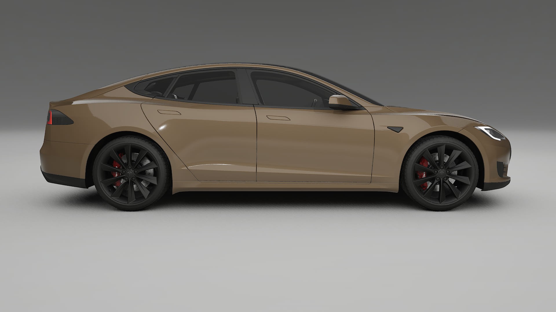 Tesla Model S TPU Lakbeschermingsfolie | SAHARA Kleurveranderende PPF – Volledig Voorgesneden Kit
