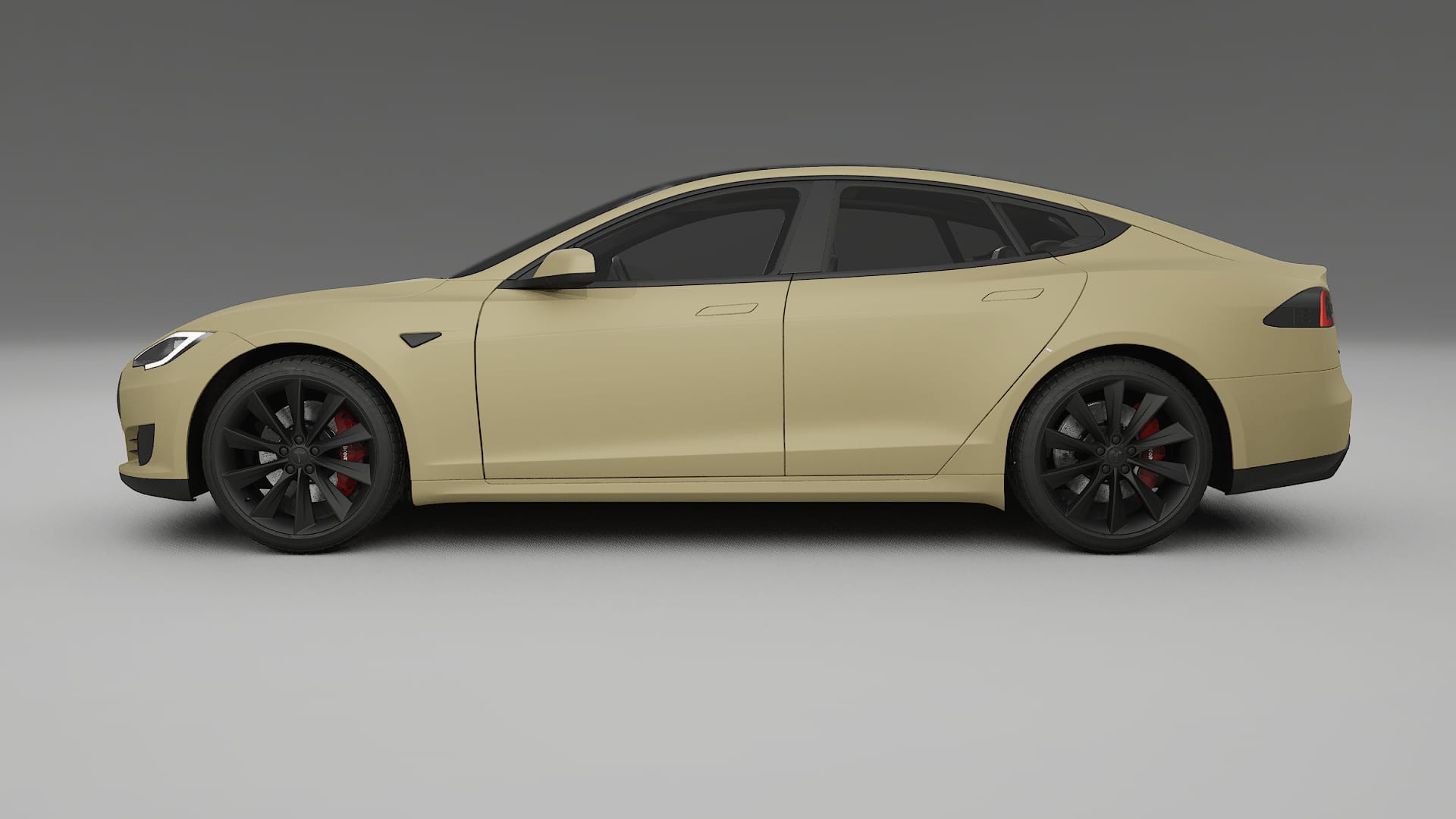 Tesla Model S TPU Lakbeschermingsfolie | SAND Kleurveranderende PPF – Volledig Voorgesneden Kit