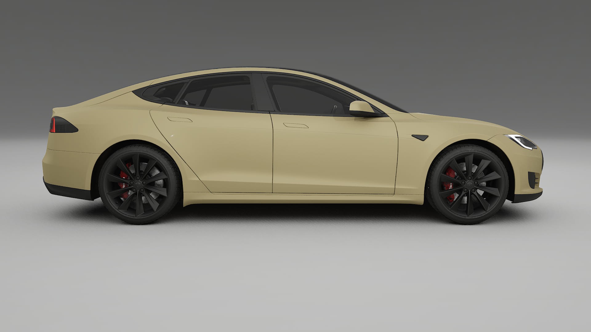 Tesla Model S TPU Lakbeschermingsfolie | SAND Kleurveranderende PPF – Volledig Voorgesneden Kit