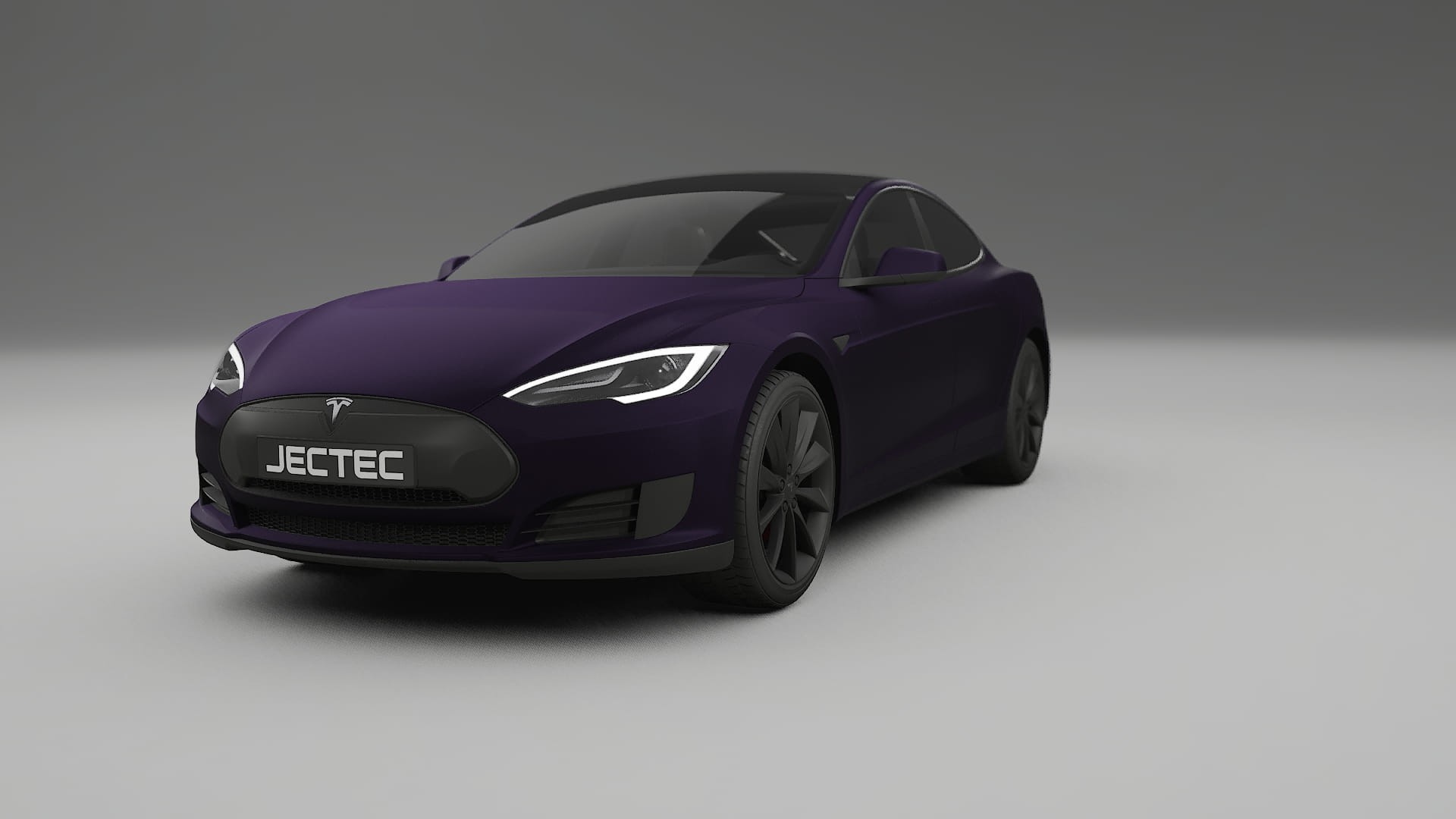 Tesla Model S TPU Lakbeschermingsfolie | VIOLET Kleurveranderende PPF – Volledig Voorgesneden Kit