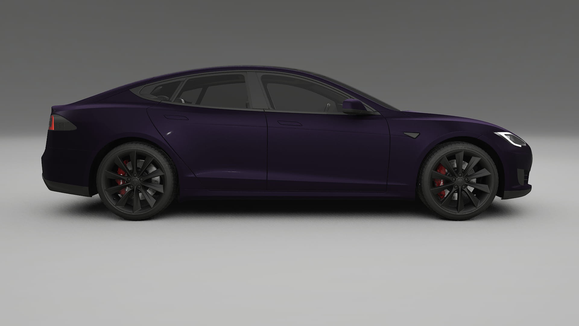 Tesla Model S TPU Lakbeschermingsfolie | VIOLET Kleurveranderende PPF – Volledig Voorgesneden Kit