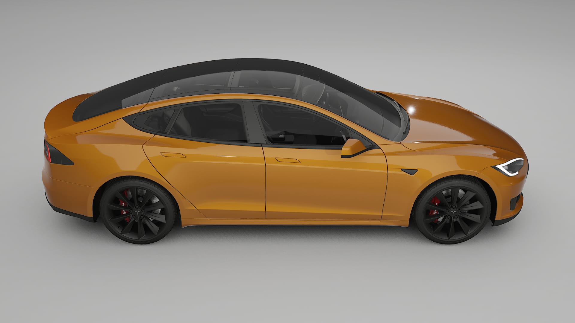 Tesla Model S TPU Lakbeschermingsfolie | DAISY Kleurveranderende PPF – Volledig Voorgesneden Kit