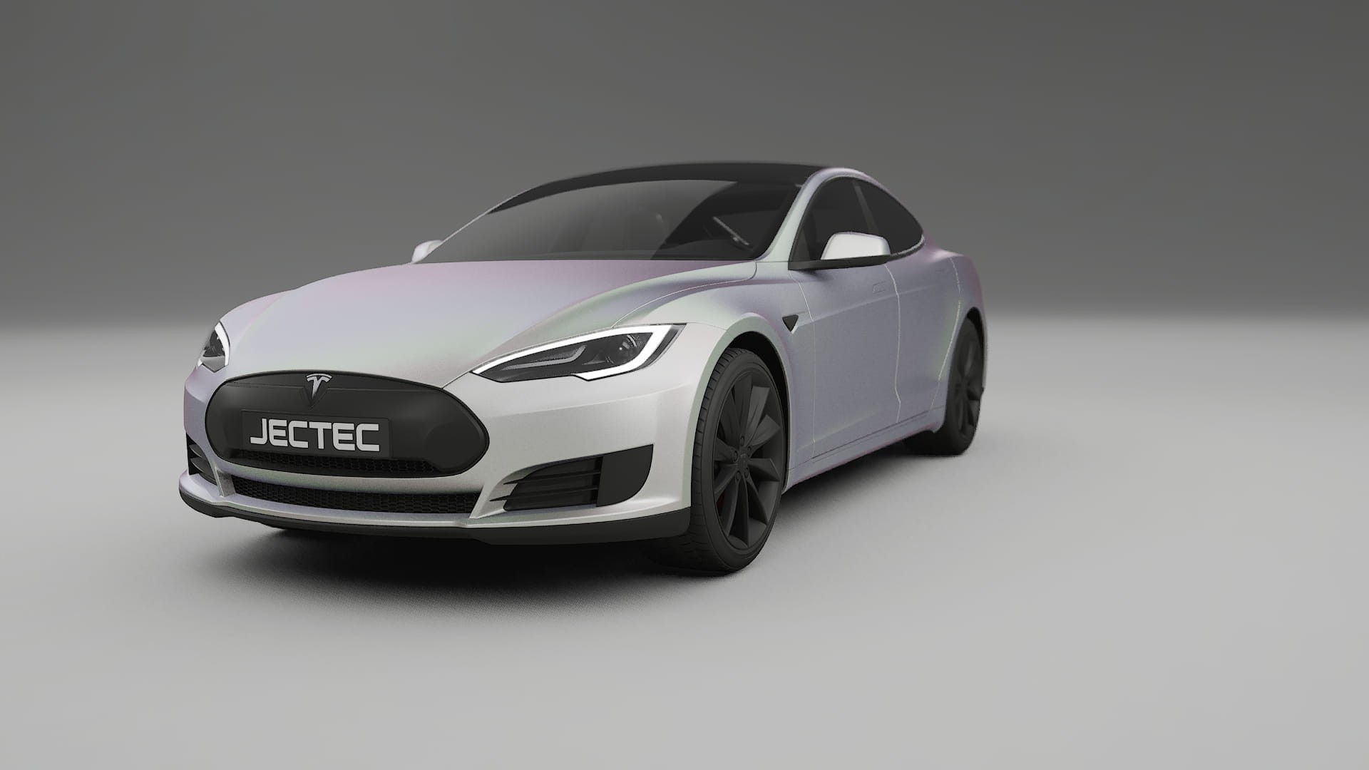 Tesla Model S TPU Lakbeschermingsfolie | NEBULA Kleurveranderende PPF – Volledig Voorgesneden Kit
