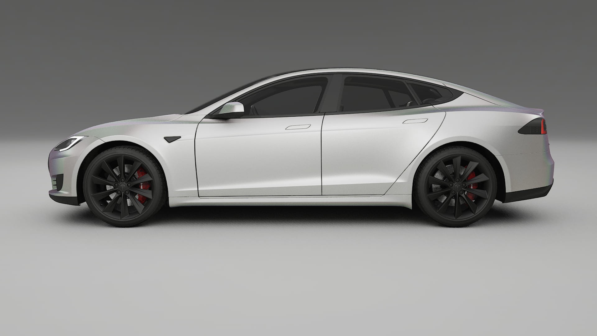 Tesla Model S TPU Lakbeschermingsfolie | NEBULA Kleurveranderende PPF – Volledig Voorgesneden Kit