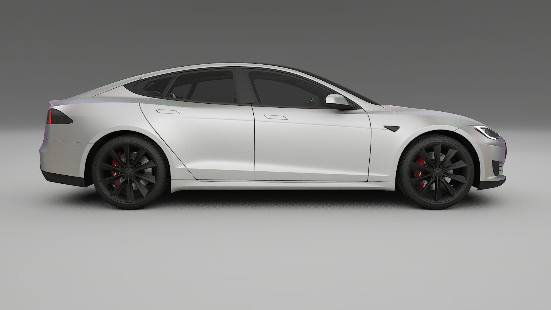 Tesla Model S TPU Lakbeschermingsfolie | NEBULA Kleurveranderende PPF – Volledig Voorgesneden Kit