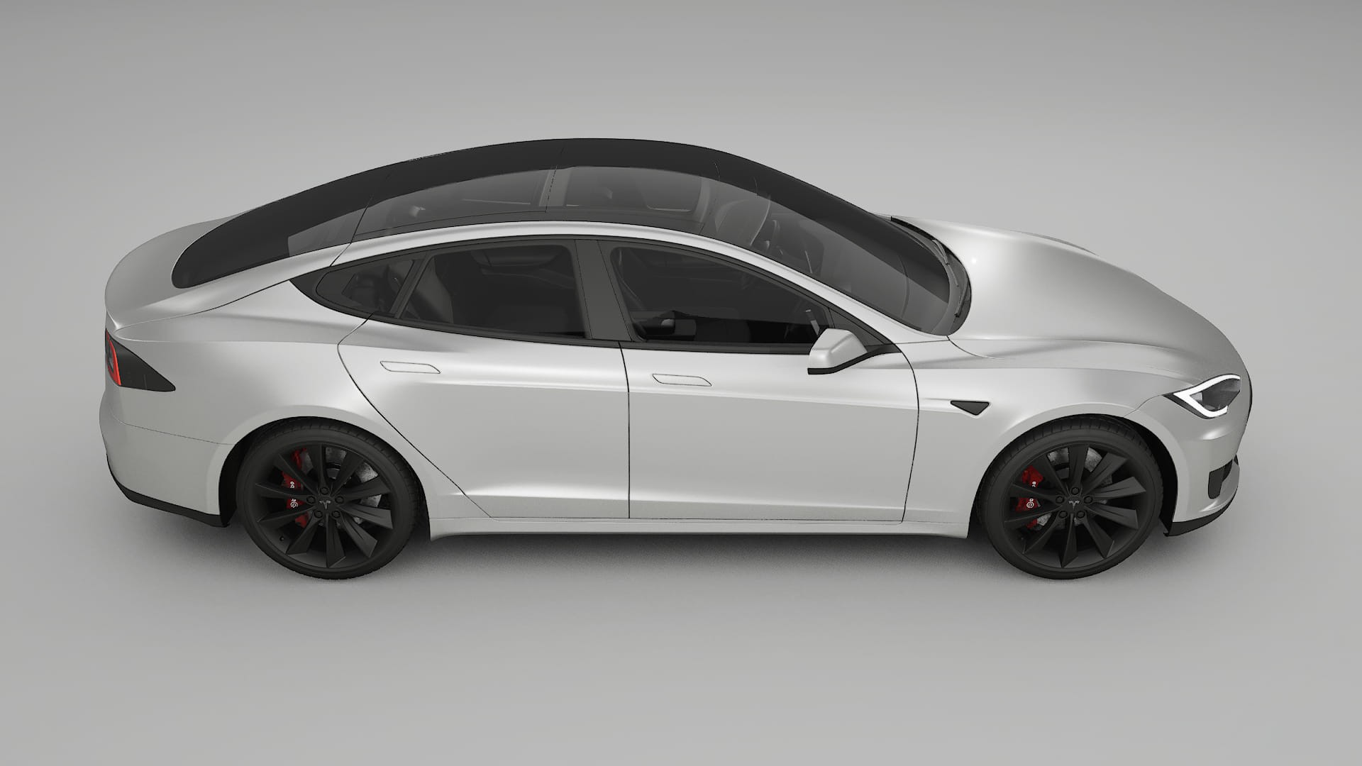 Tesla Model S TPU Lakbeschermingsfolie | OPAL Kleurveranderende PPF – Volledig Voorgesneden Kit