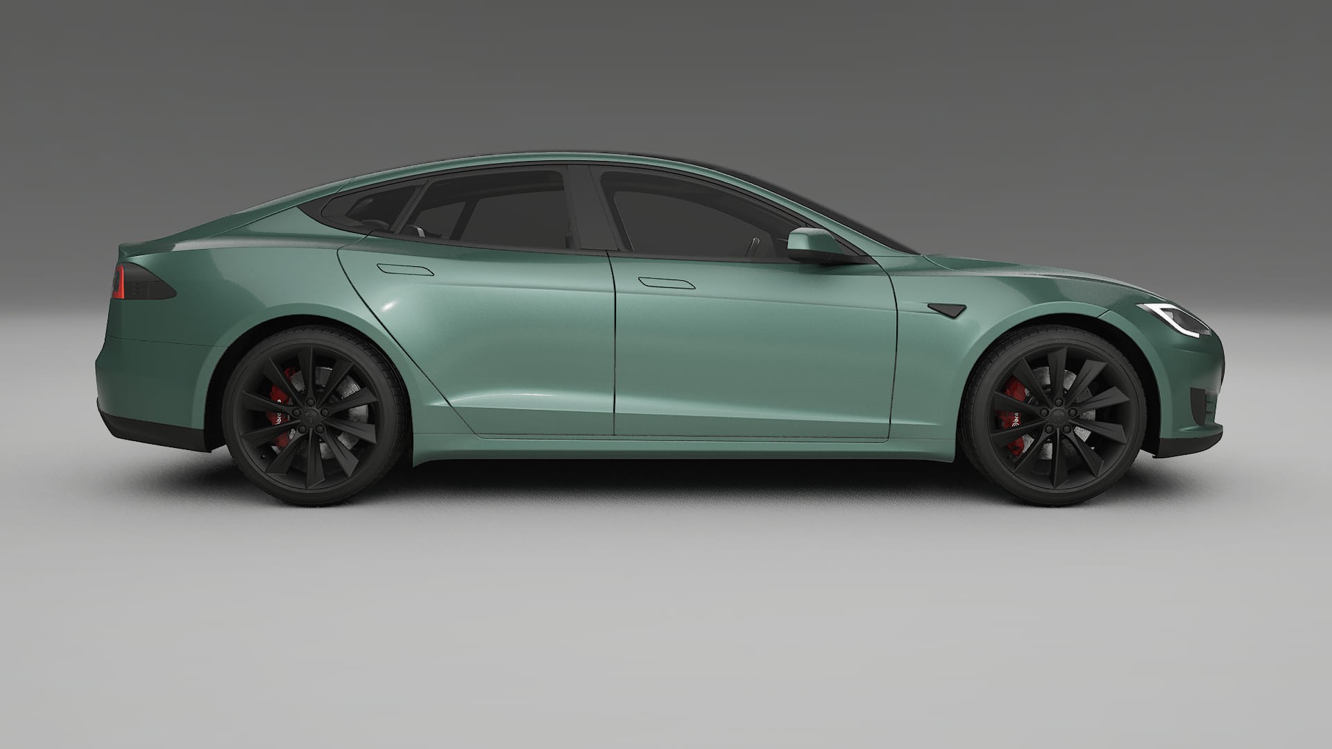 Tesla Model S TPU Lakbeschermingsfolie | EVERGREEN Kleurveranderende PPF – Volledig Voorgesneden Kit