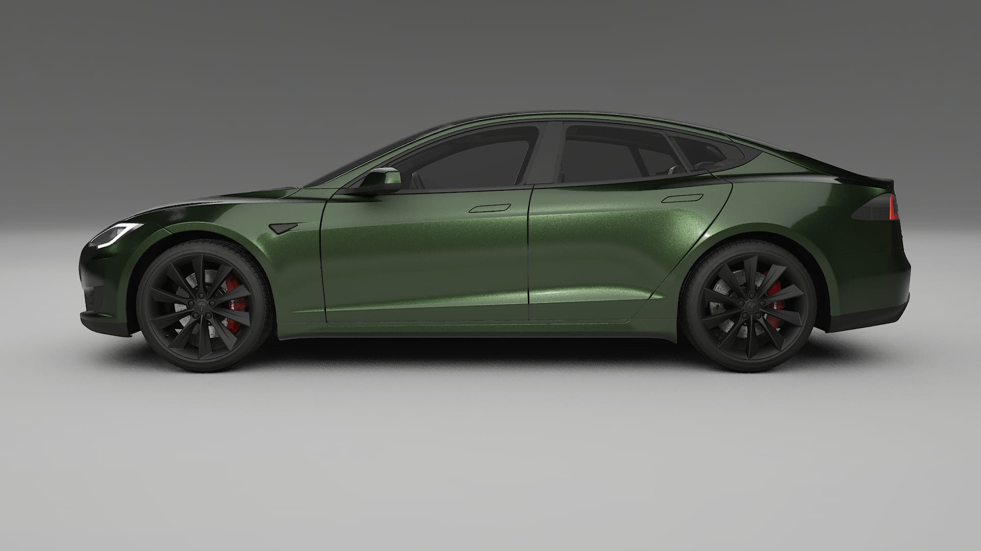 Tesla Model S TPU Lakbeschermingsfolie | LAGOON Kleurveranderende PPF – Volledig Voorgesneden Kit