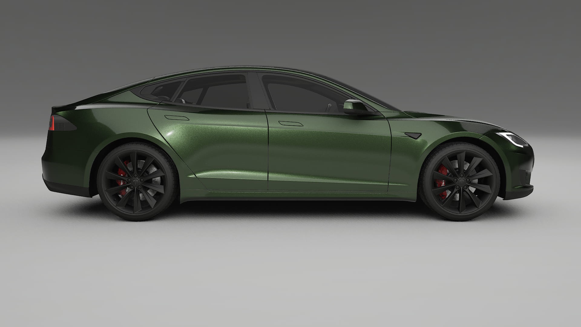 Tesla Model S TPU Lakbeschermingsfolie | LAGOON Kleurveranderende PPF – Volledig Voorgesneden Kit