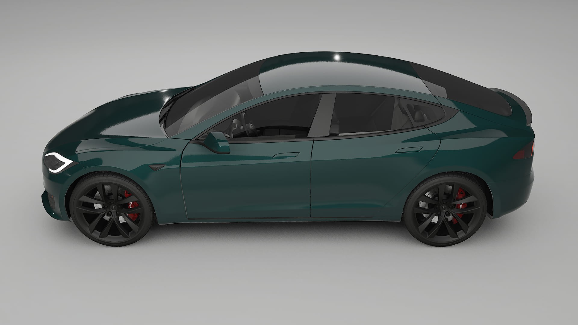 Tesla Model S Refresh TPU Lakbeschermingsfolie | INFERNO Kleurveranderende PPF – Volledig Voorgesneden Kit