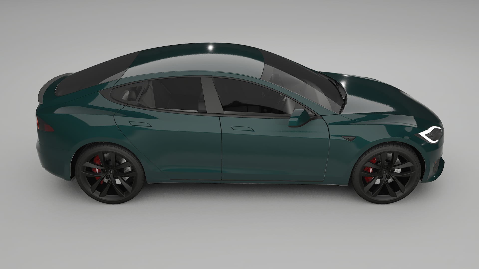 Tesla Model S Refresh TPU Lakbeschermingsfolie | INFERNO Kleurveranderende PPF – Volledig Voorgesneden Kit