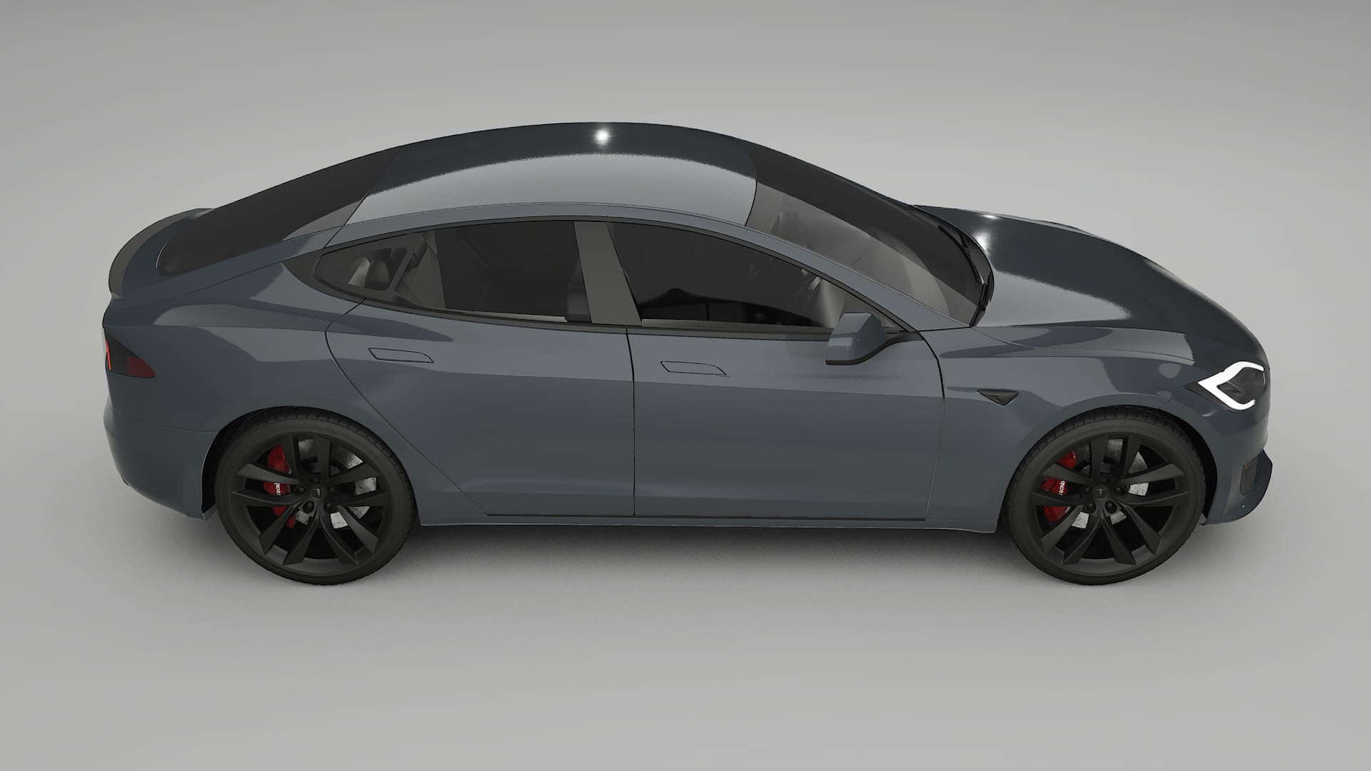 Tesla Model S Refresh TPU Lakbeschermingsfolie | GRANITE Kleurveranderende PPF – Volledig Voorgesneden Kit