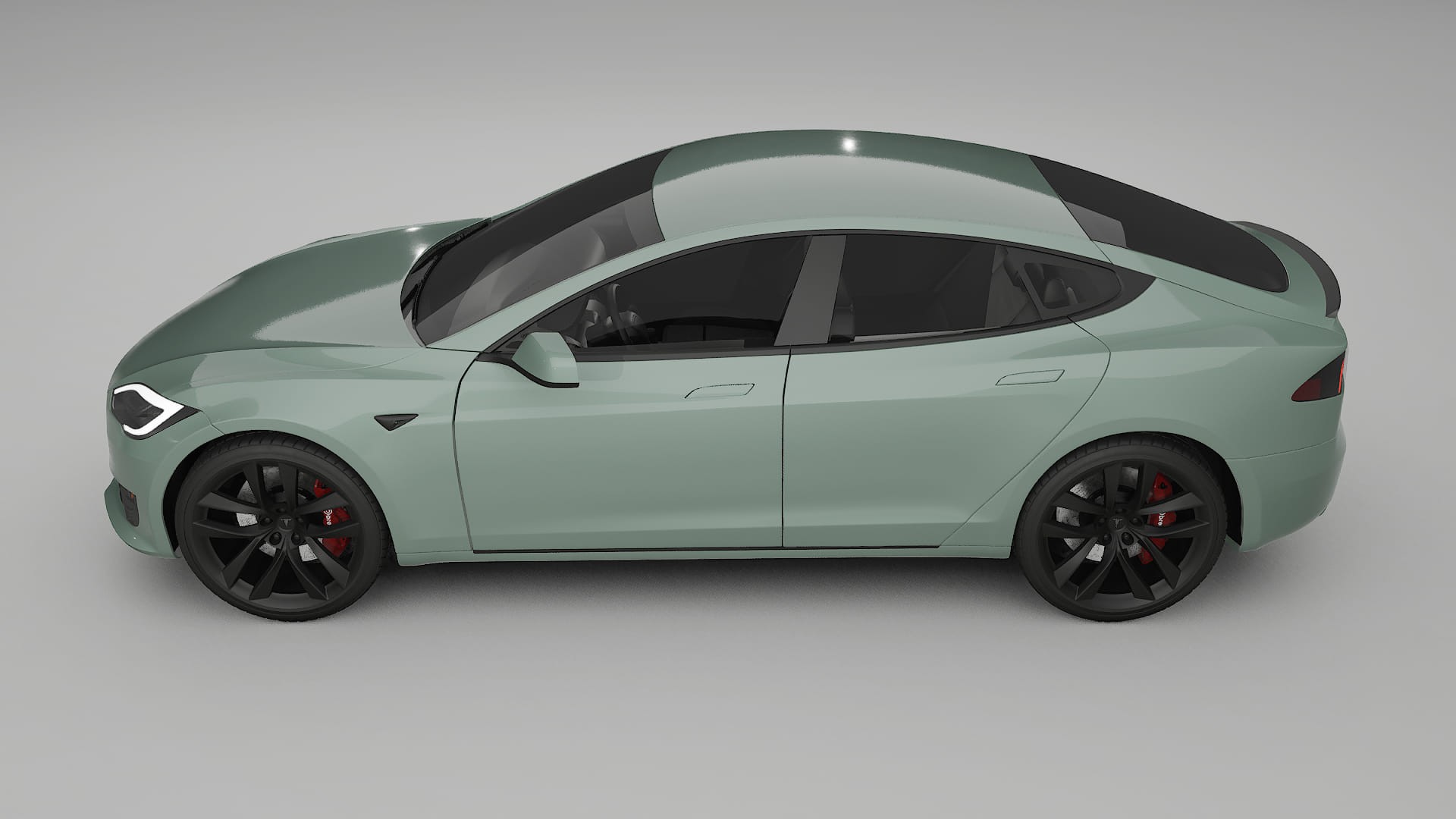 Tesla Model S Refresh TPU Lakbeschermingsfolie | CINDER Kleurveranderende PPF – Volledig Voorgesneden Kit
