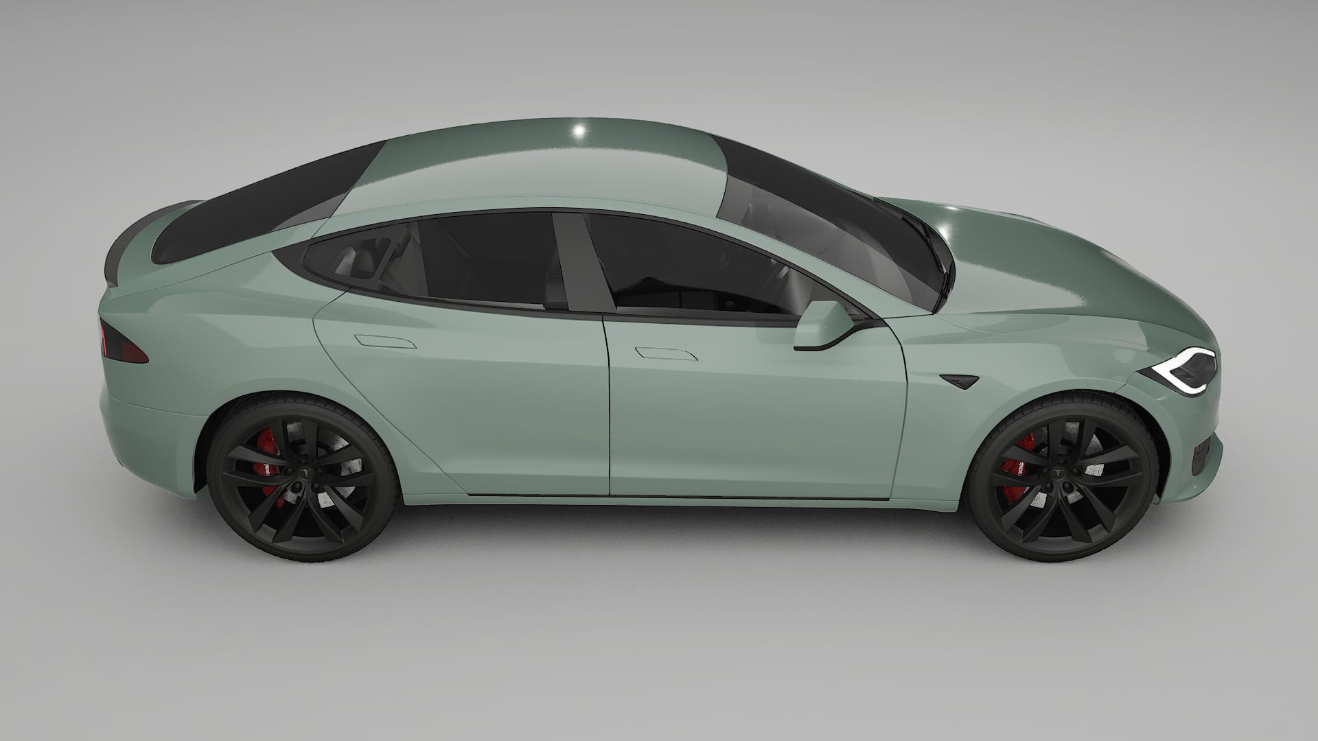 Tesla Model S Refresh TPU Lakbeschermingsfolie | CINDER Kleurveranderende PPF – Volledig Voorgesneden Kit