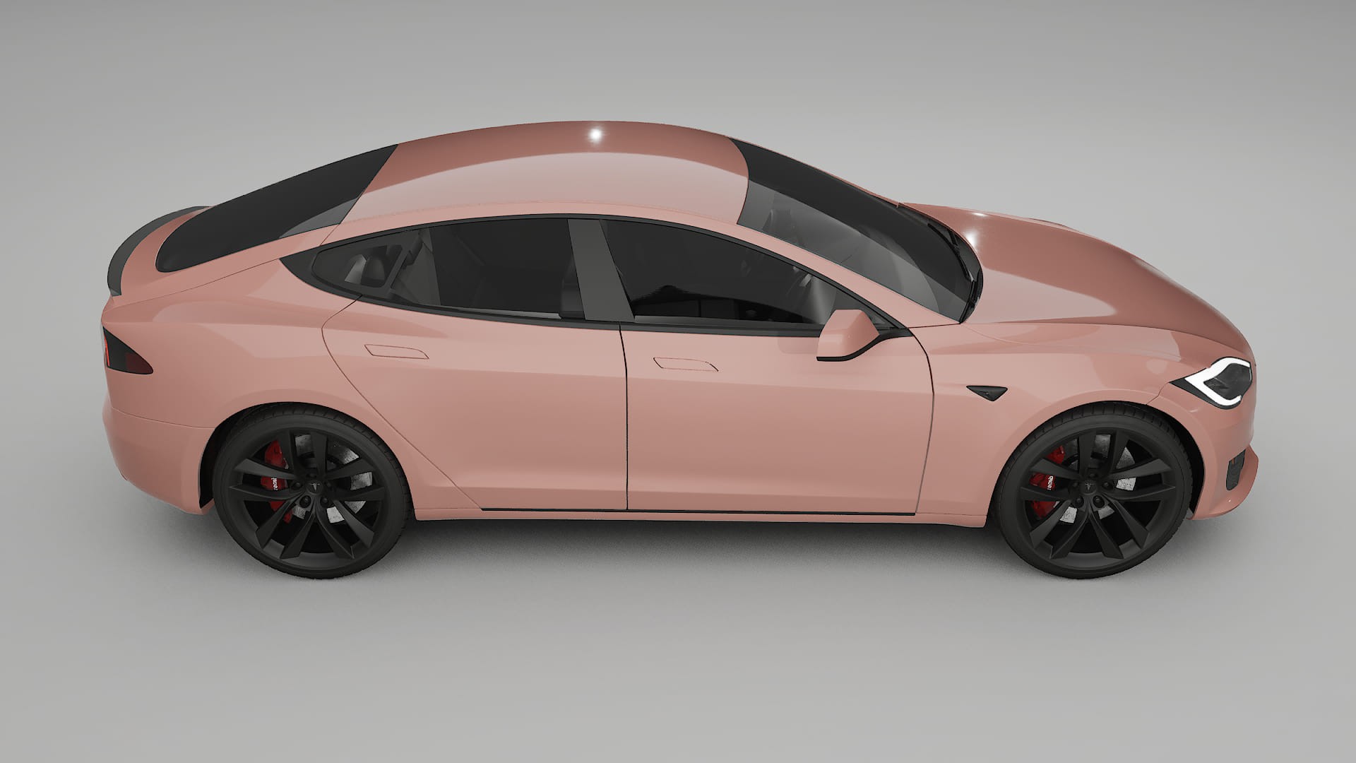 Tesla Model S Refresh TPU Lakbeschermingsfolie | BLUSH Kleurveranderende PPF – Volledig Voorgesneden Kit
