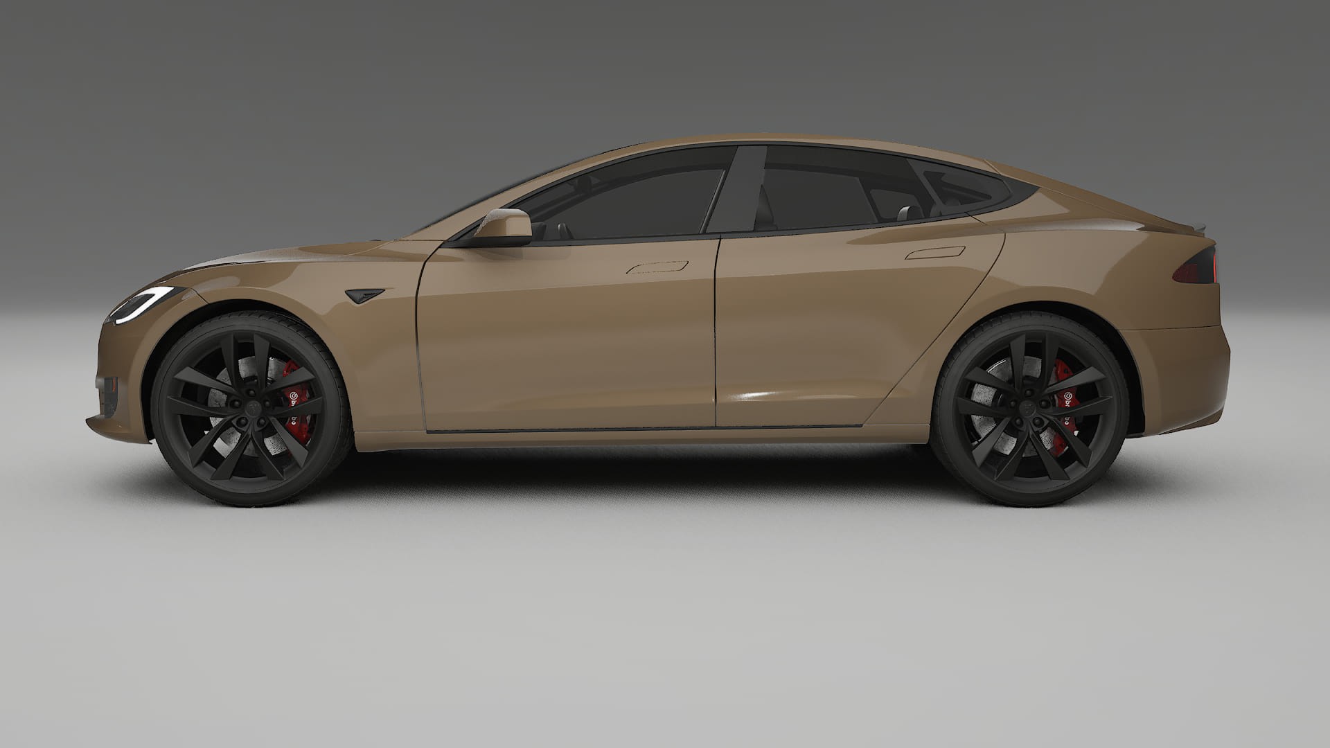 Tesla Model S Refresh TPU Lakbeschermingsfolie | SAHARA Kleurveranderende PPF – Volledig Voorgesneden Kit