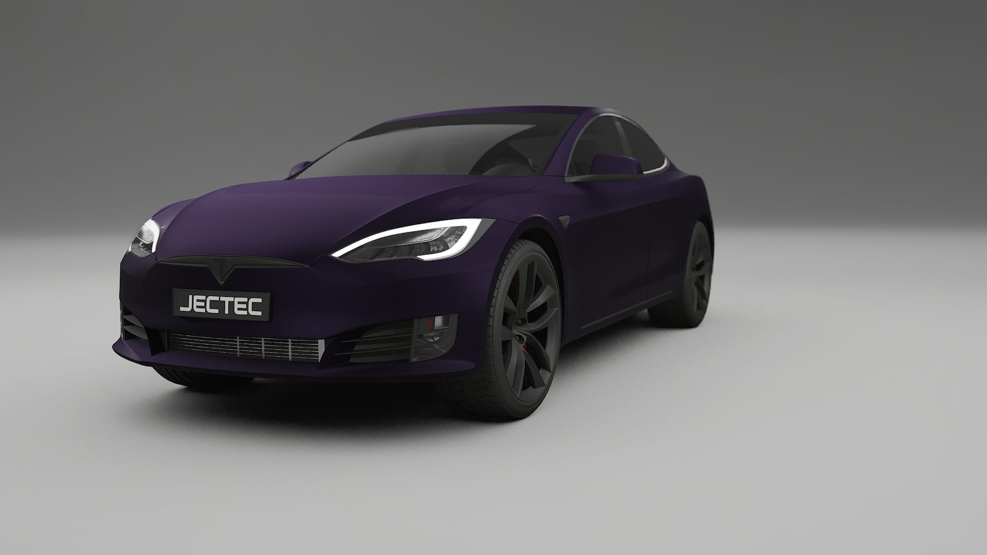 Tesla Model S Refresh TPU Lakbeschermingsfolie | VIOLET Kleurveranderende PPF – Volledig Voorgesneden Kit