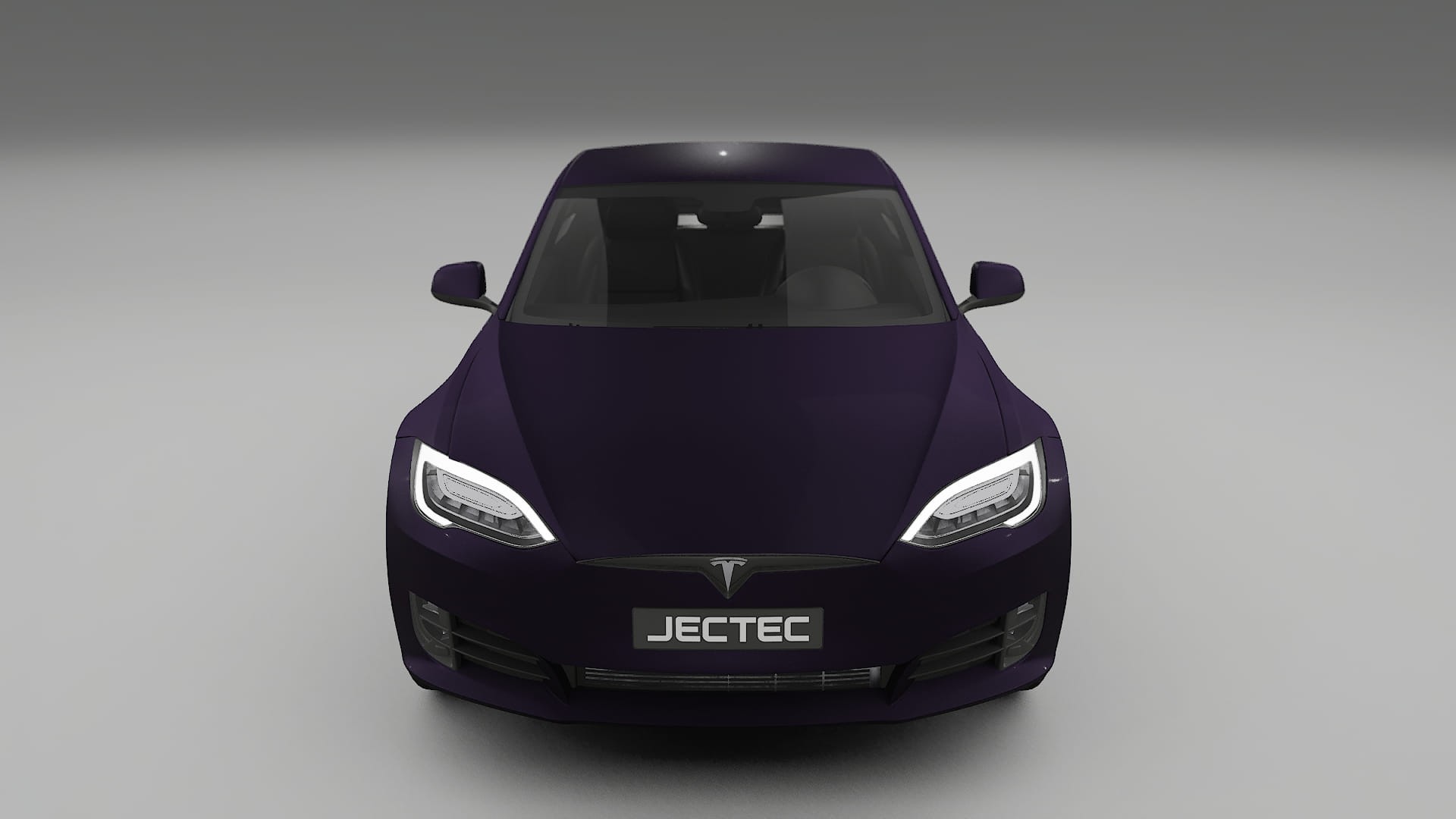 Tesla Model S Refresh TPU Lakbeschermingsfolie | VIOLET Kleurveranderende PPF – Volledig Voorgesneden Kit