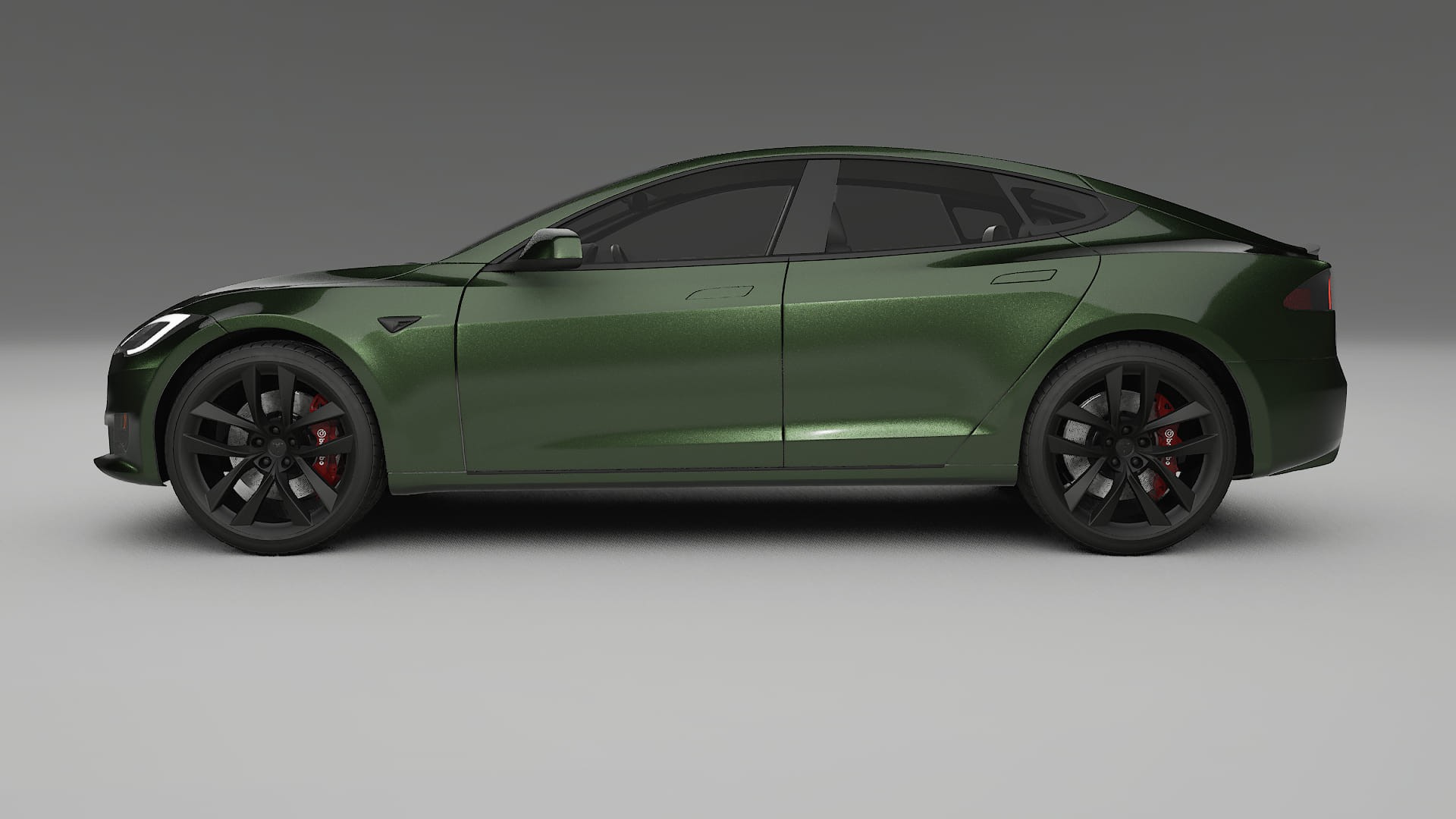 Tesla Model S Refresh TPU Lakbeschermingsfolie | LAGOON Kleurveranderende PPF – Volledig Voorgesneden Kit