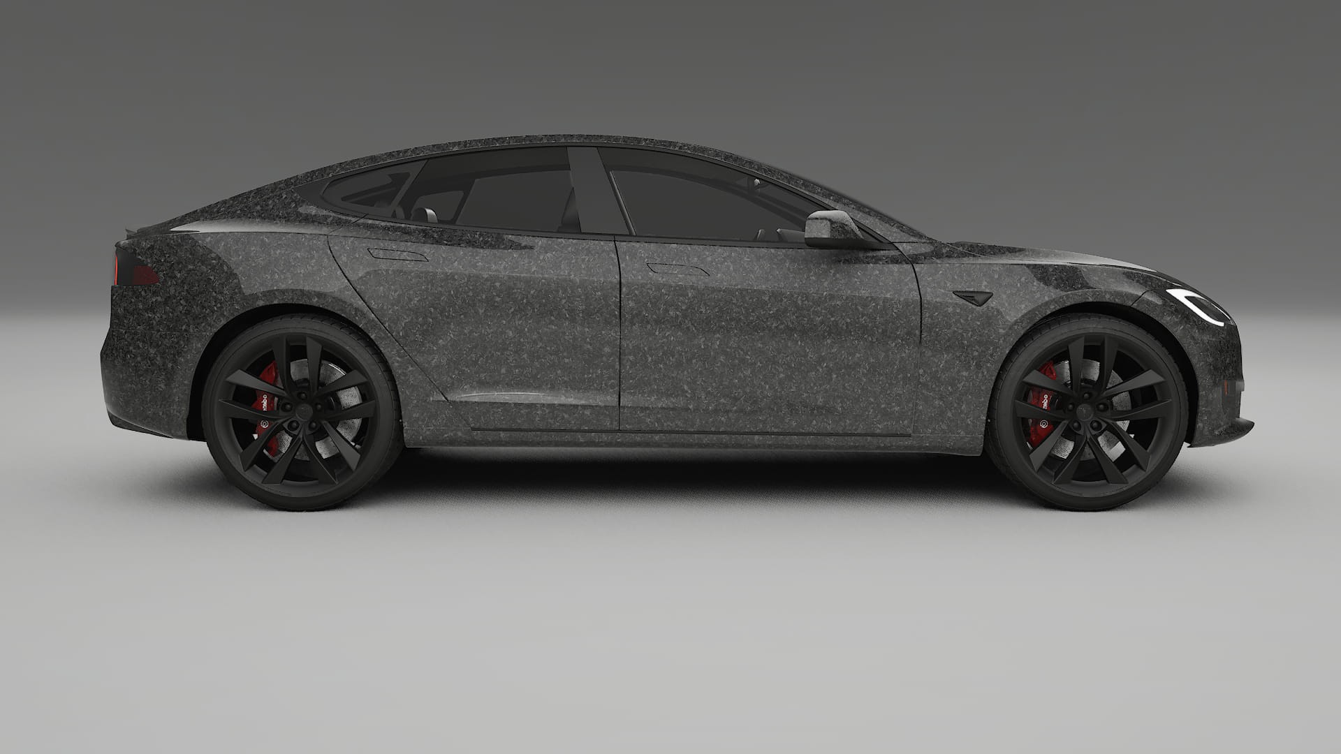 Tesla Model S Refresh TPU Lakbeschermingsfolie | FORGED S Kleurveranderende PPF – Volledig Voorgesneden Kit