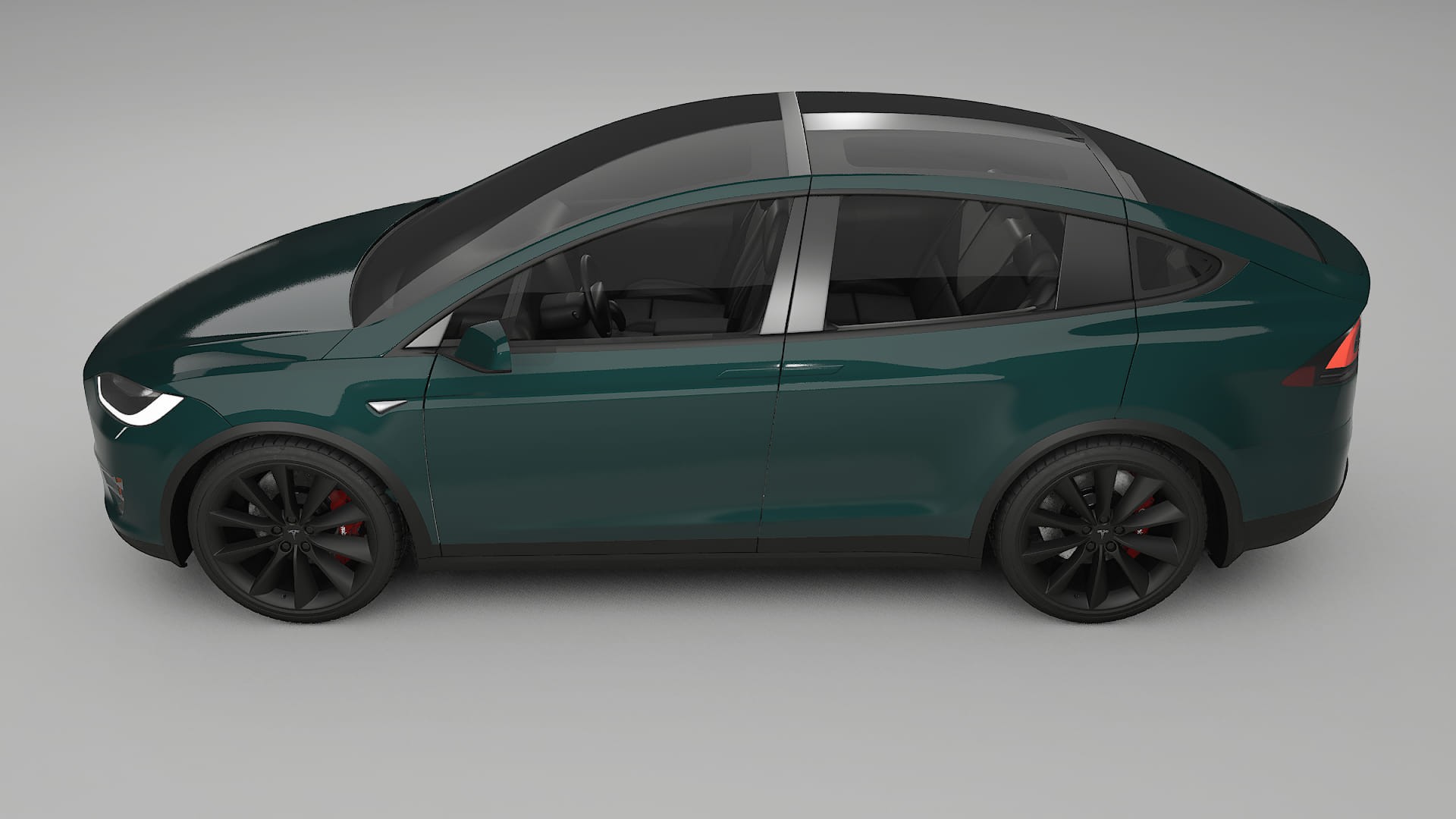 Tesla Model X TPU Lakbeschermingsfolie | INFERNO Kleurveranderende PPF – Volledig Voorgesneden Kit