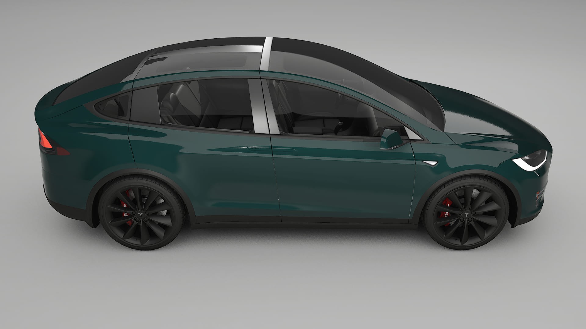 Tesla Model X TPU Lakbeschermingsfolie | INFERNO Kleurveranderende PPF – Volledig Voorgesneden Kit